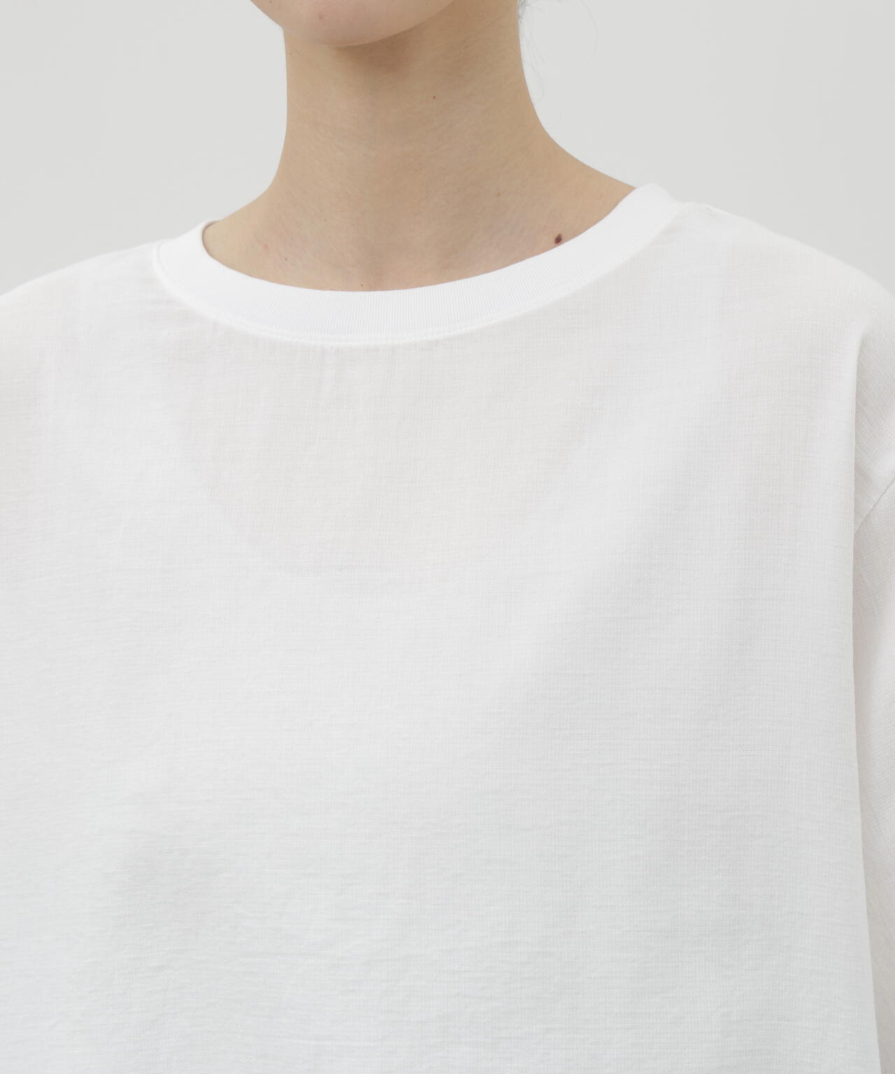 二重ガーゼ半袖Tシャツ