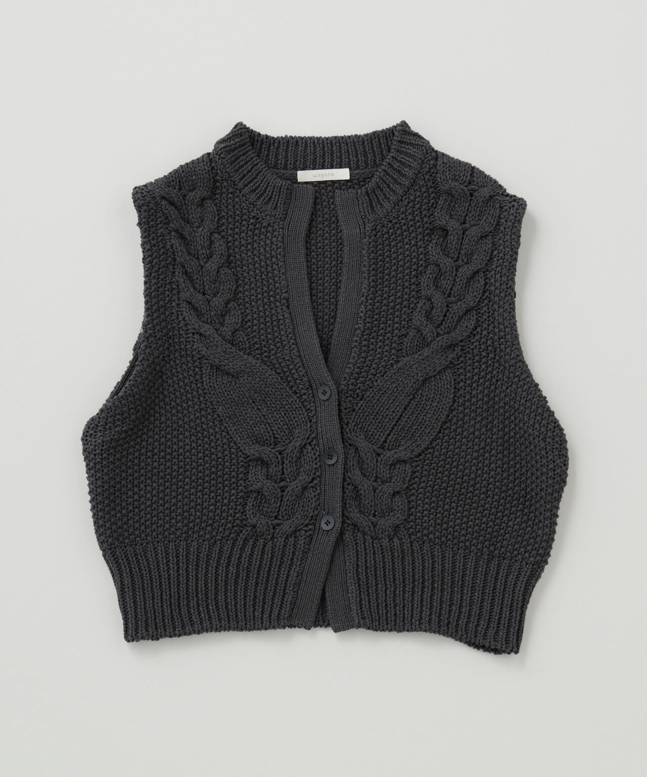 サマーケーブルニットベスト | wagona（ワゴナ） ｜【公式】通販mix