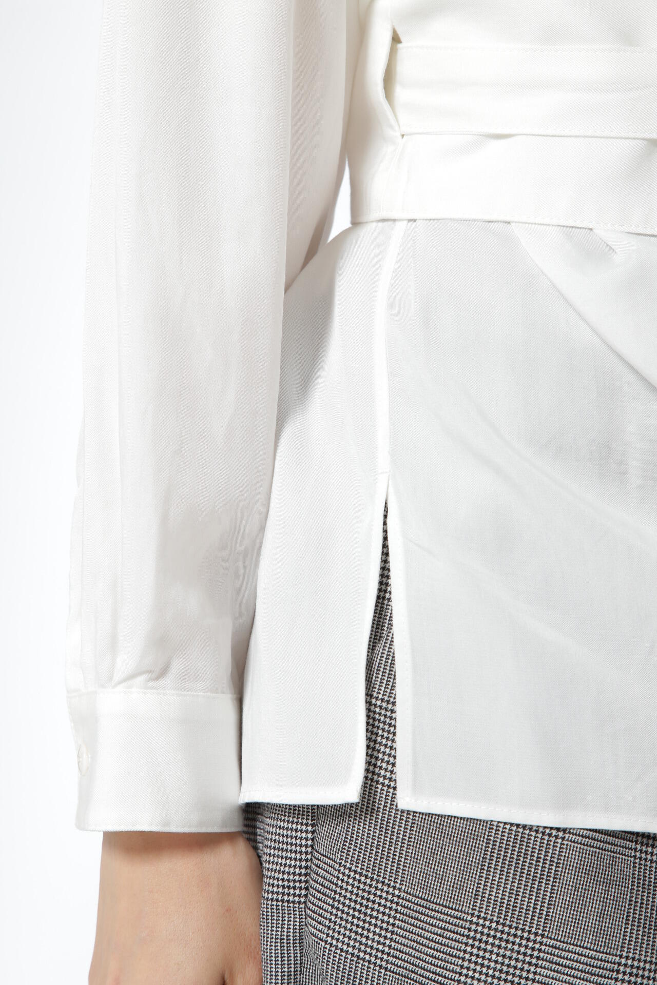 《arrive paris》サッシュベルト付ブラウス