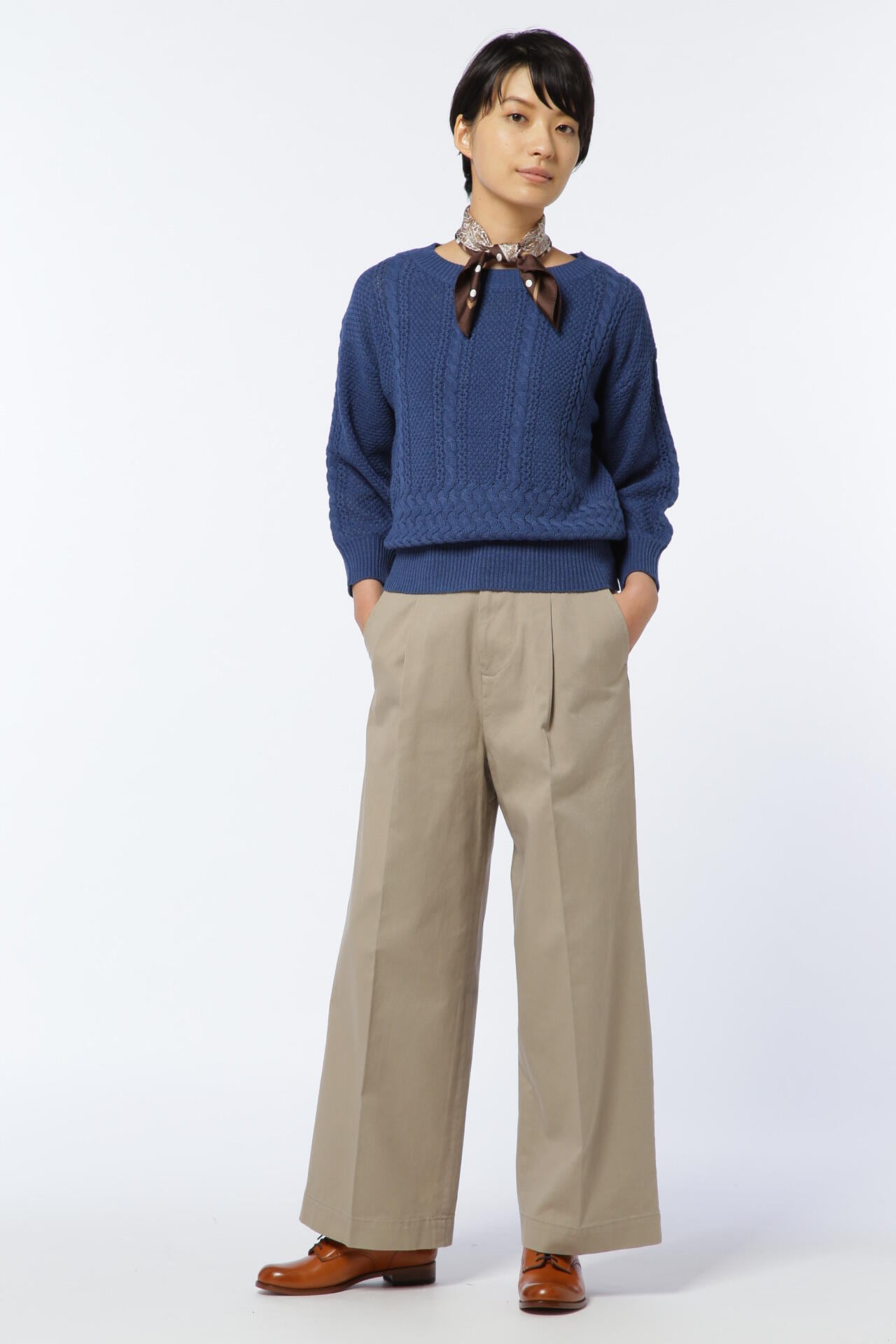 ハイカウントツイルパンツ