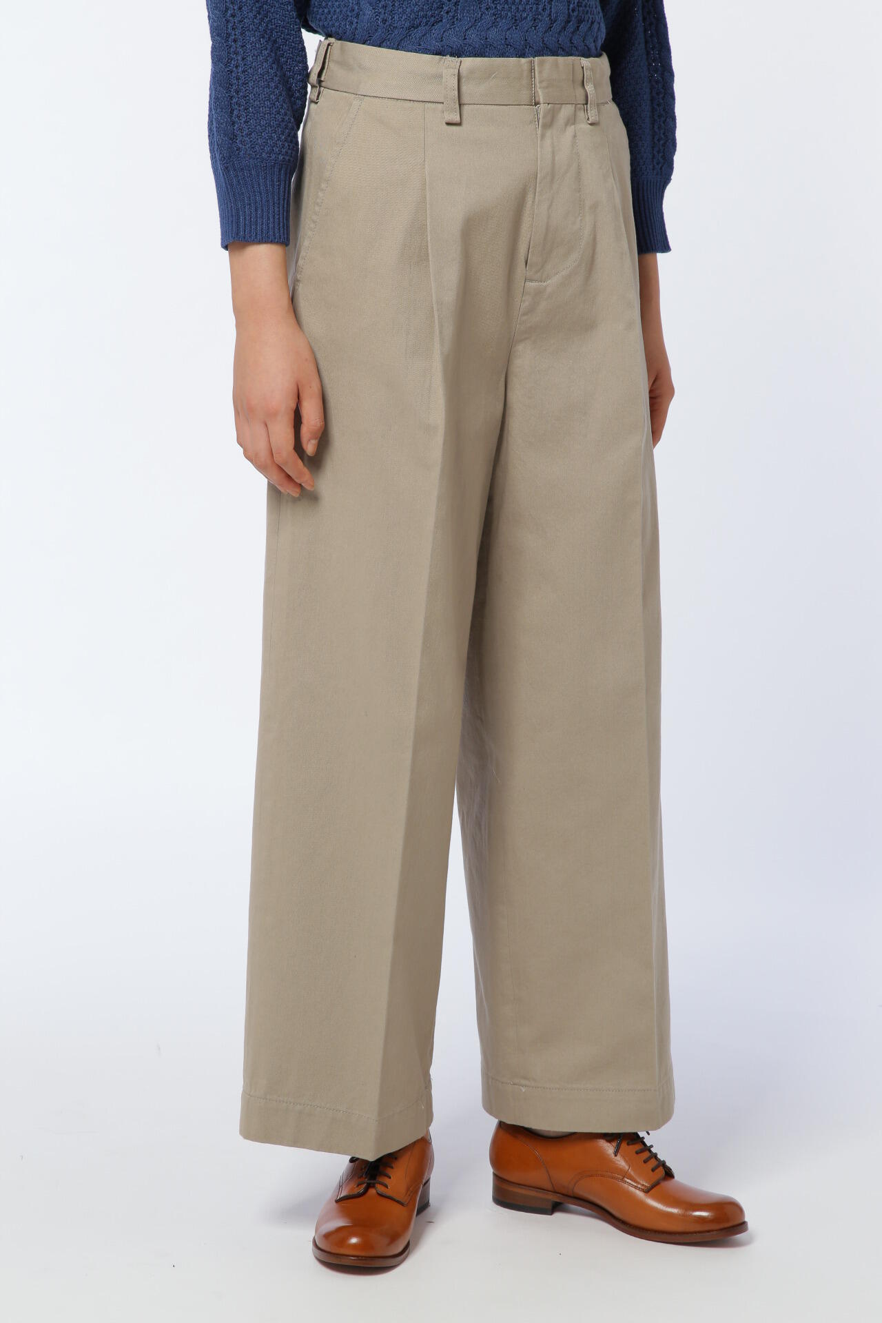 ハイカウントツイルパンツ