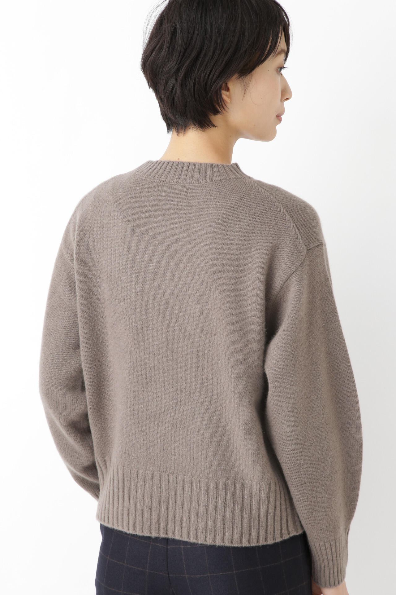 [SサイズWEB限定]ウールカシミアニット