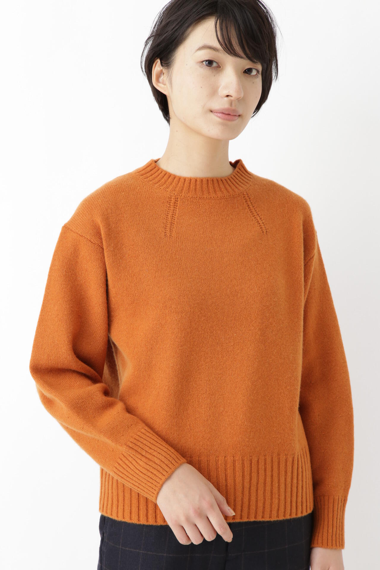 [SサイズWEB限定]ウールカシミアニット