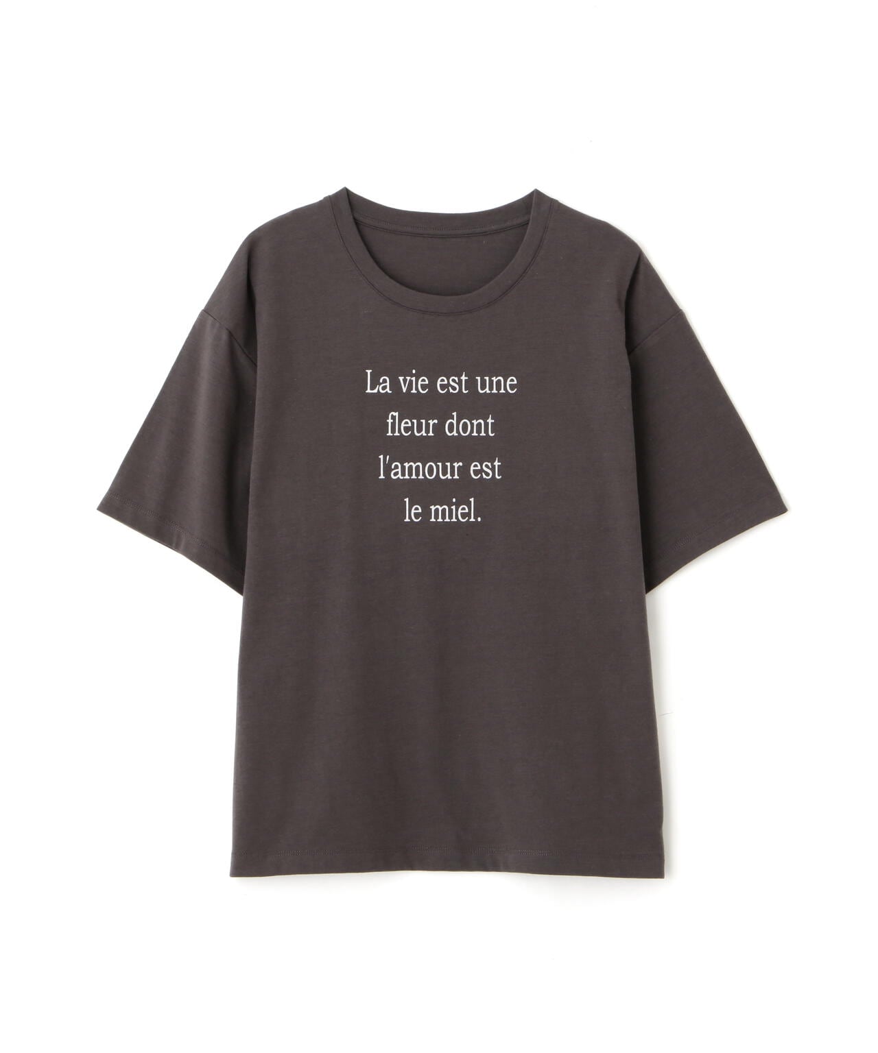《EDIT COLOGNE》ロゴプリントTシャツ