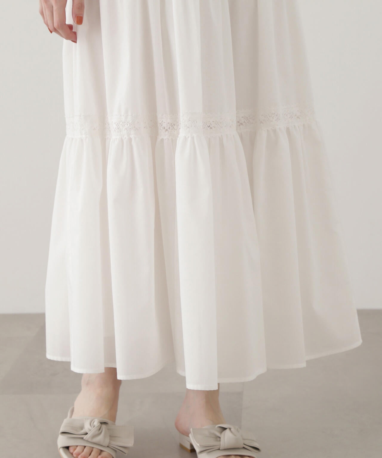 COlTE】コート レーススカート 