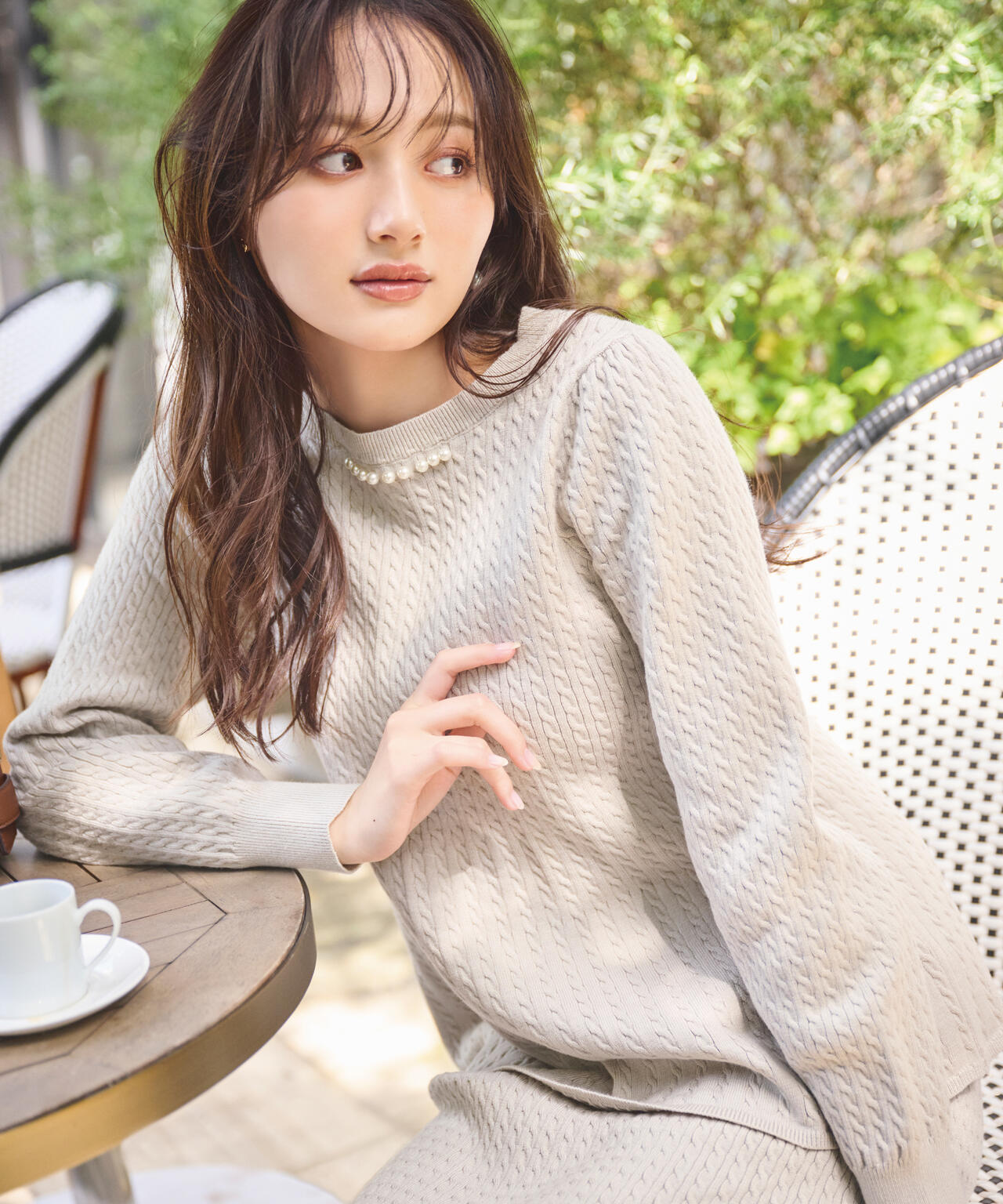 ケーブルニットセットアップ | PROPORTION BODY DRESSING ケーブルニットセットアップ | PROPORTION BODY DRESSING
