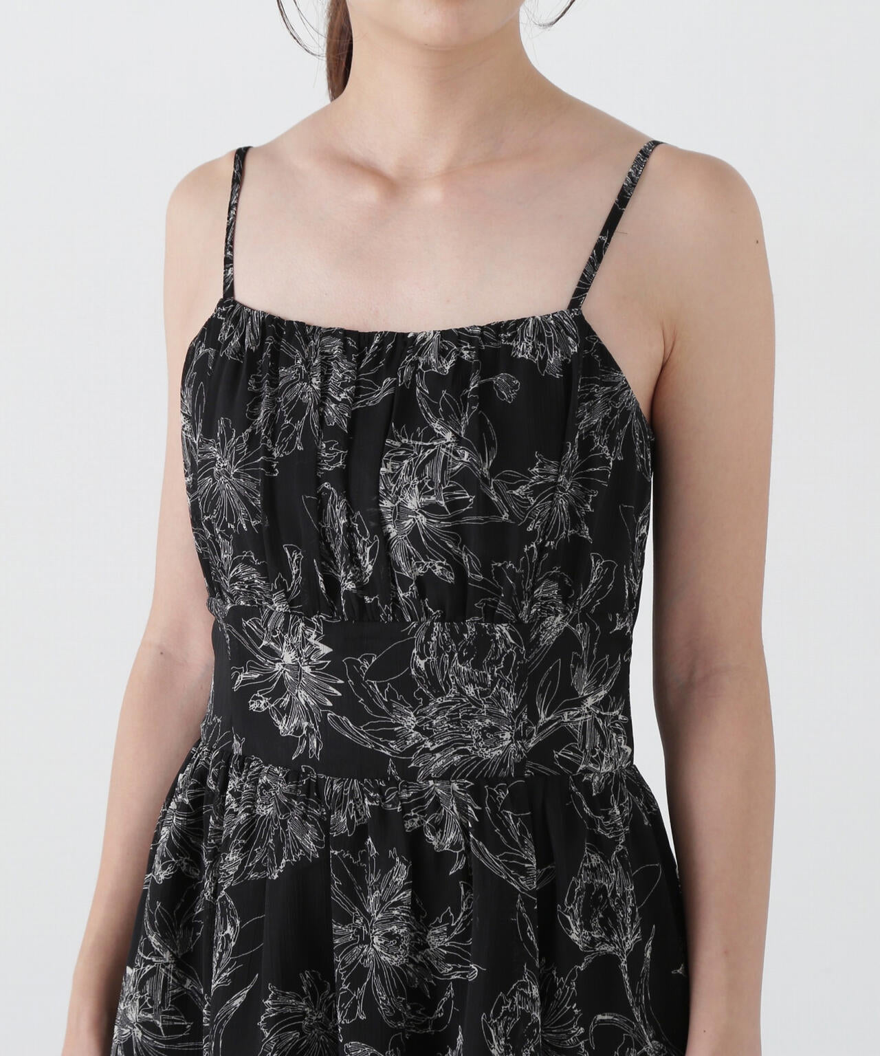 フラワープリントワンピース×カーディガン SET【official site