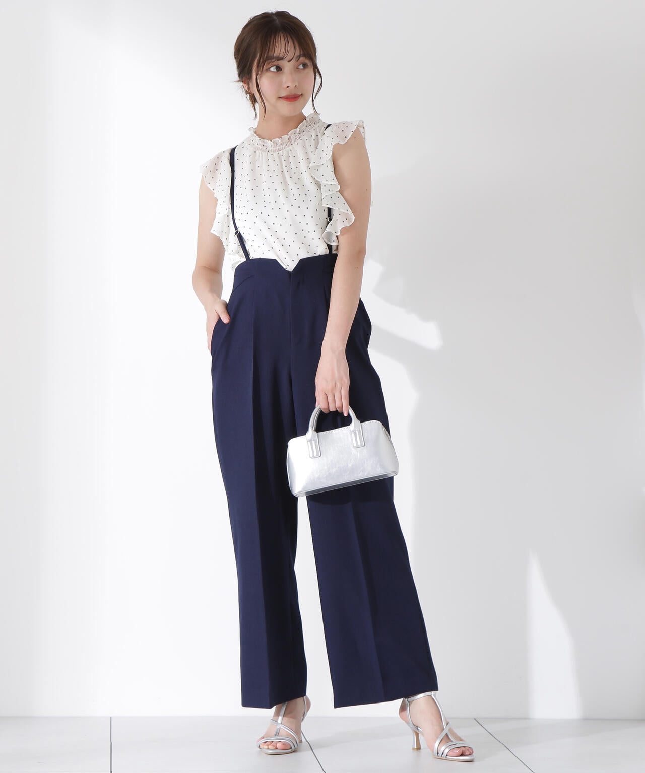 ドット柄半袖ブラウス | PROPORTION BODY DRESSING（プロポーション