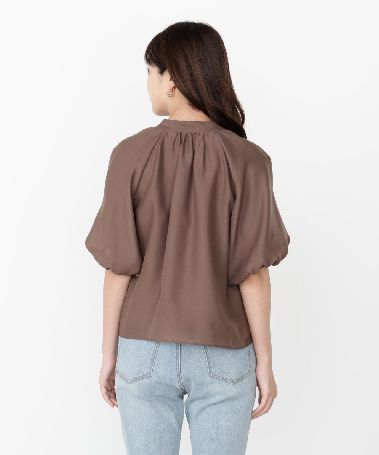 バルーンスリーブリボンブラウス | PROPORTION BODY DRESSING