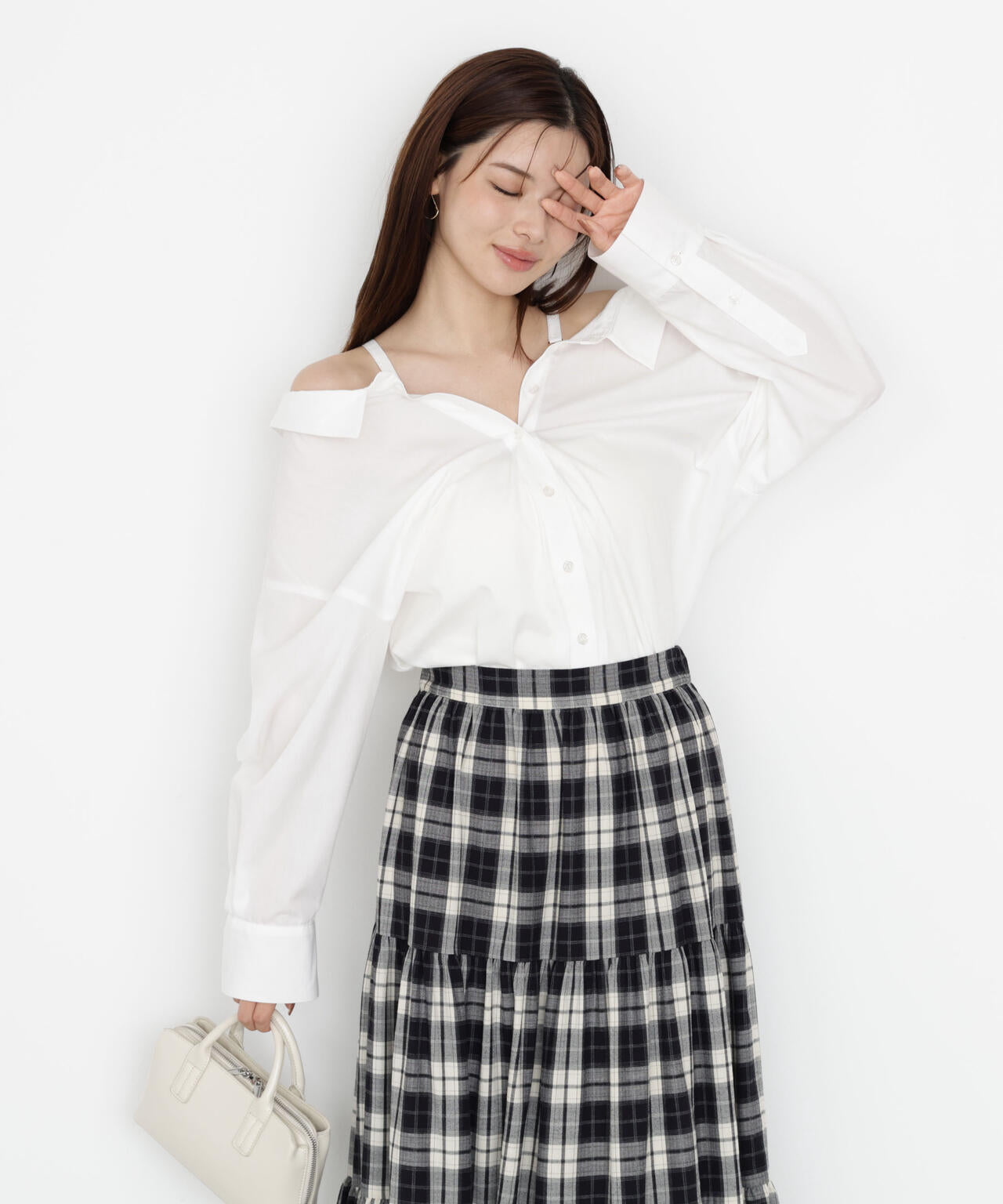 【松川星さん着用】2wayシャツ