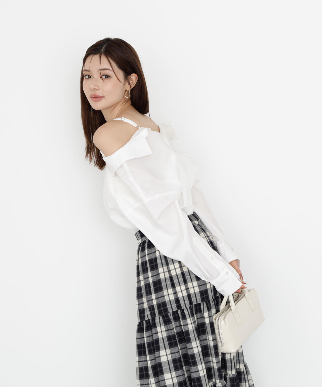 【松川星さん着用】2wayシャツ