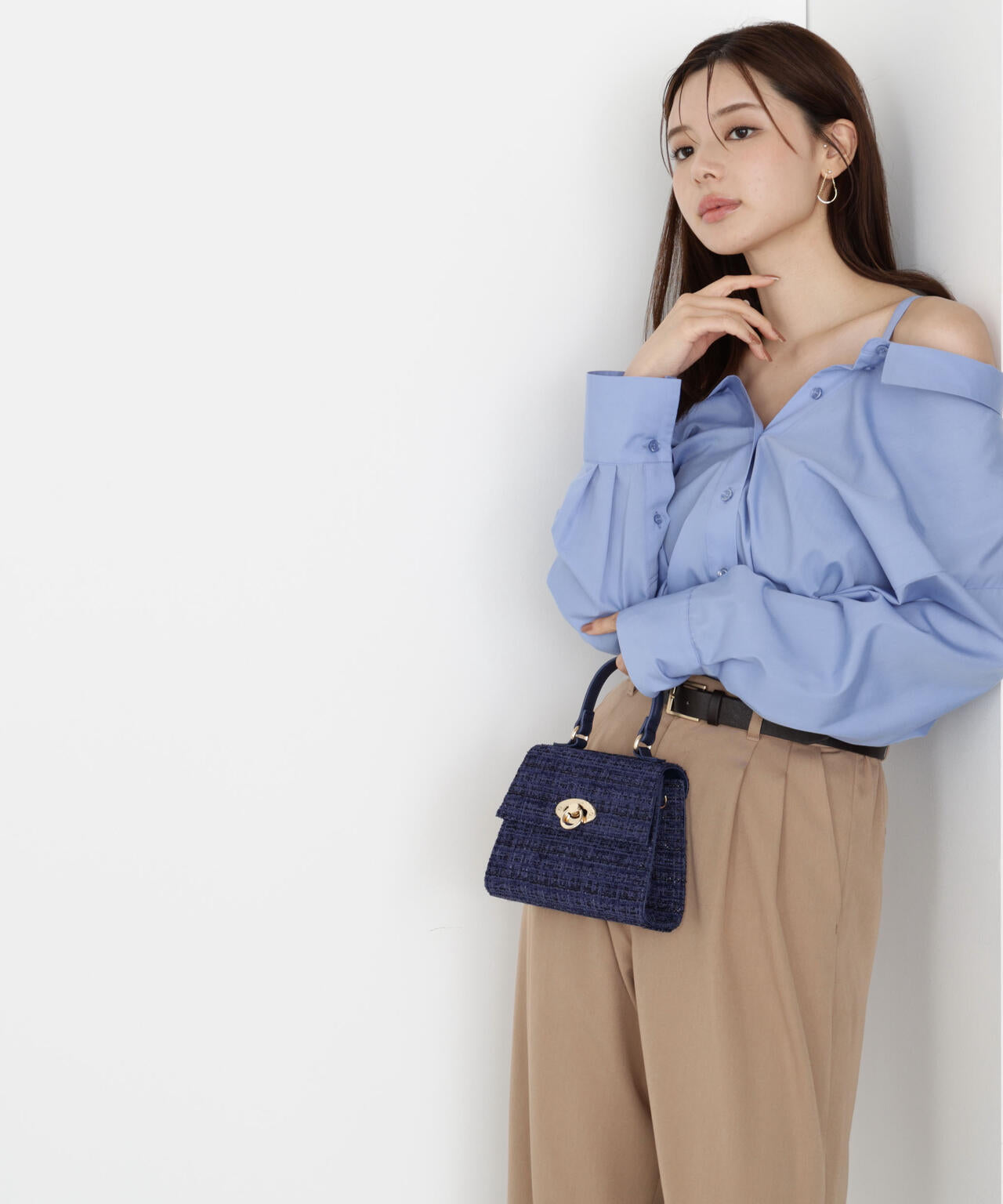 【松川星さん着用】2wayシャツ