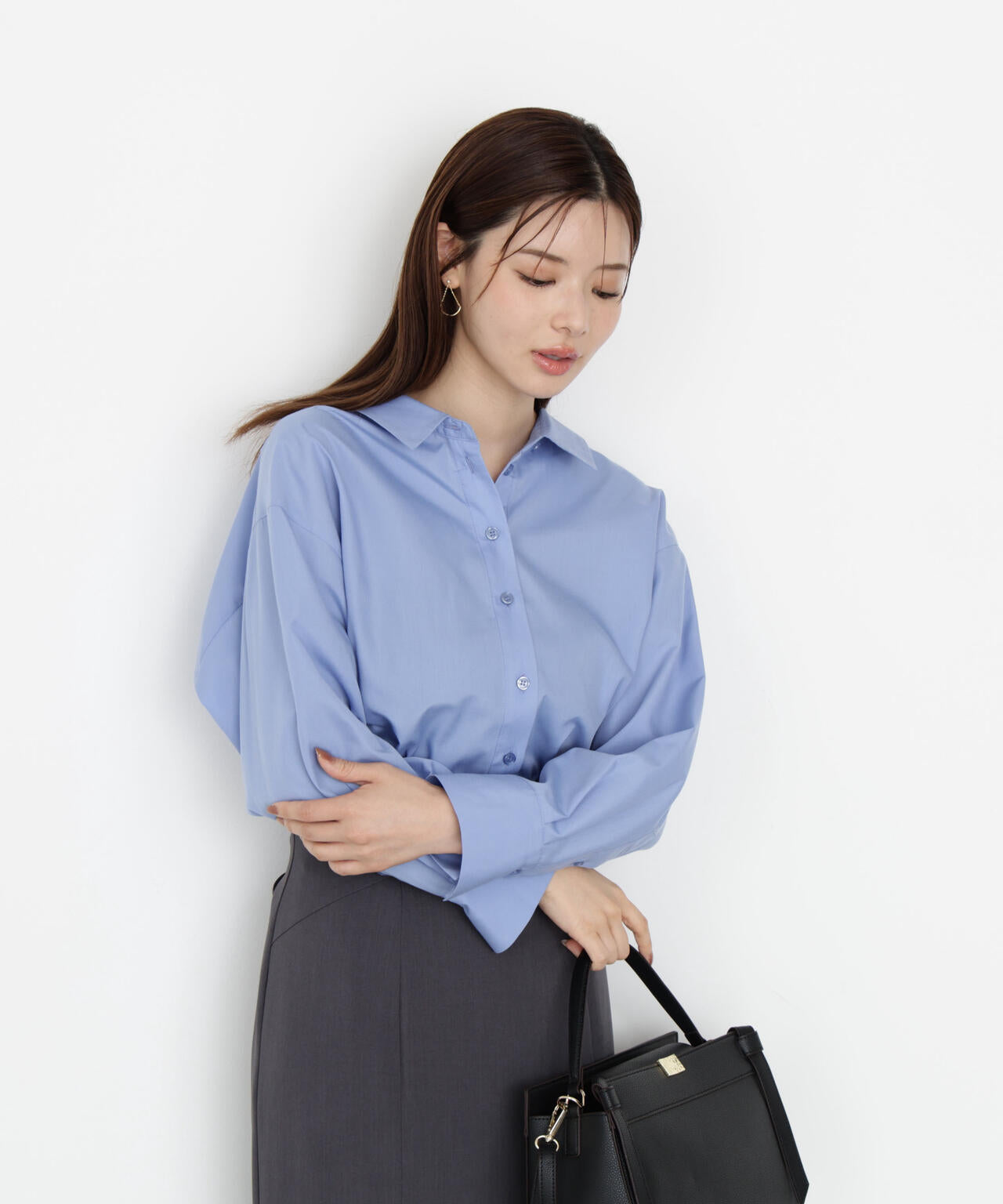 【松川星さん着用】2wayシャツ