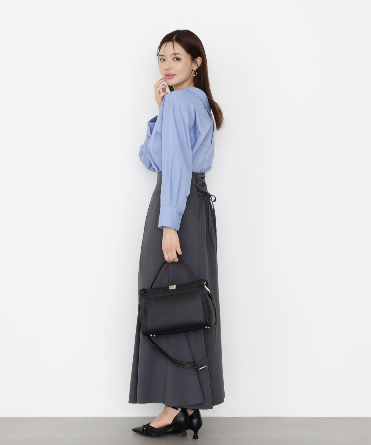 【松川星さん着用】2wayシャツ