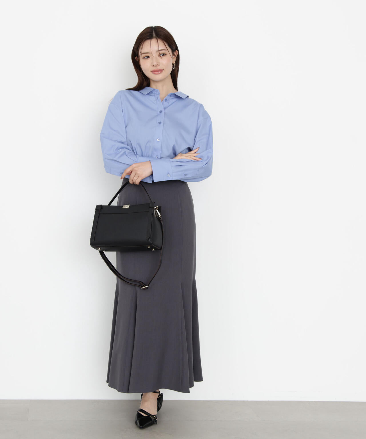 【松川星さん着用】2wayシャツ