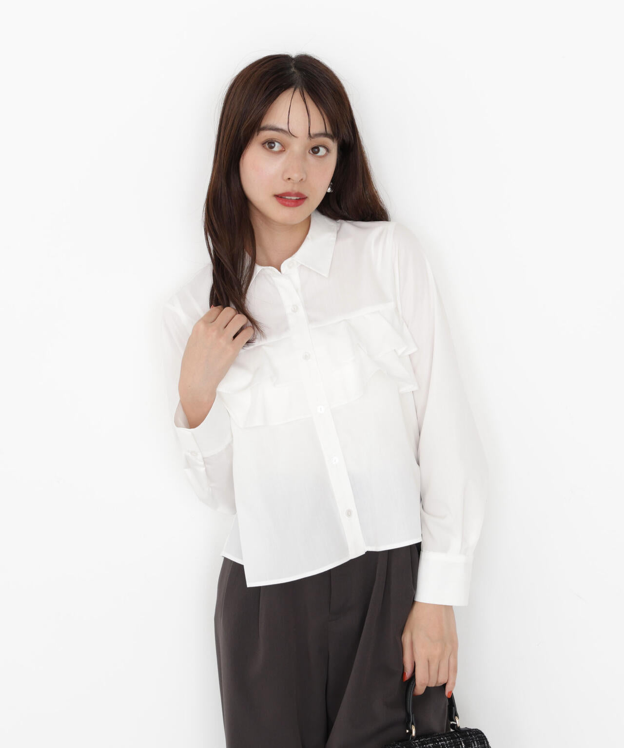 フリルシャツ | PROPORTION BODY DRESSING（プロポーション