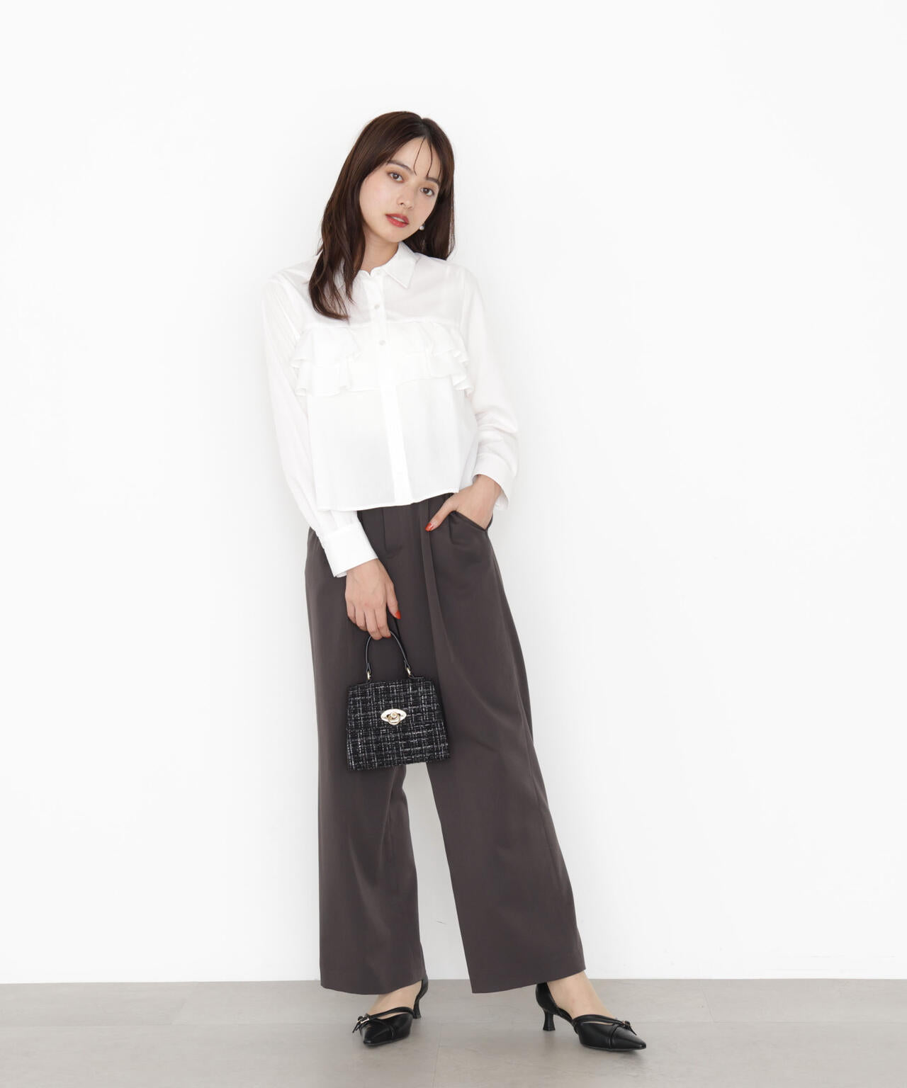 フリルシャツ | PROPORTION BODY DRESSING（プロポーション