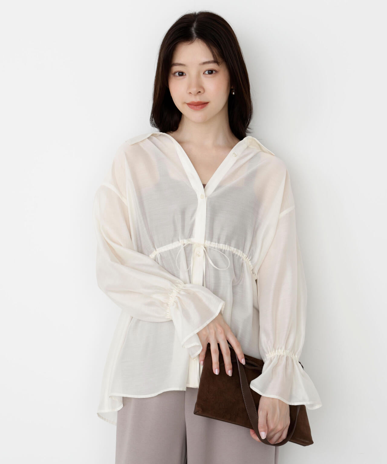 ハンドウォッシャブル＞2wayシャツチュニックセット | PROPORTION BODY