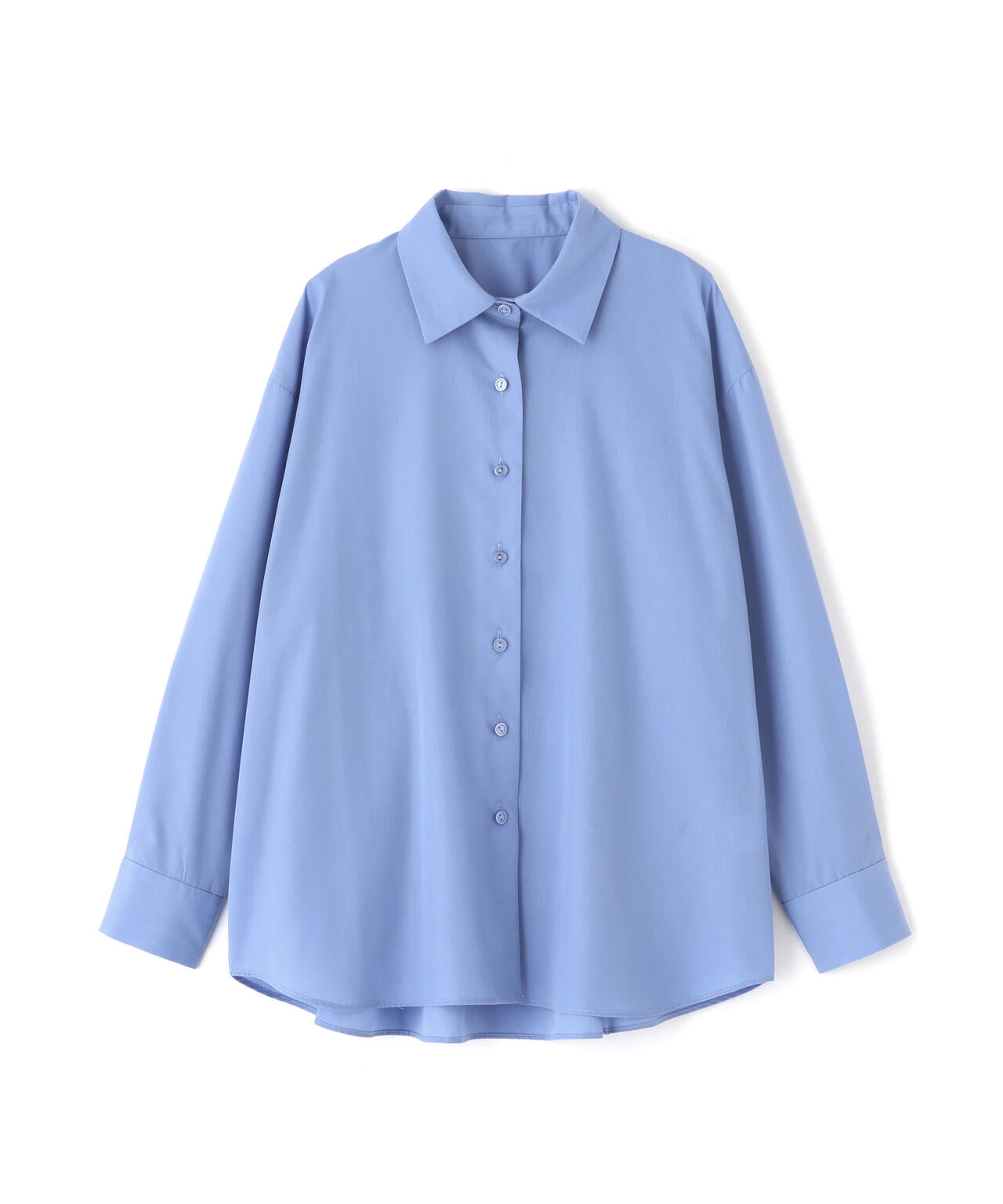 【松川星さん着用】＜ウォッシャブル＞バックリボンシャツ