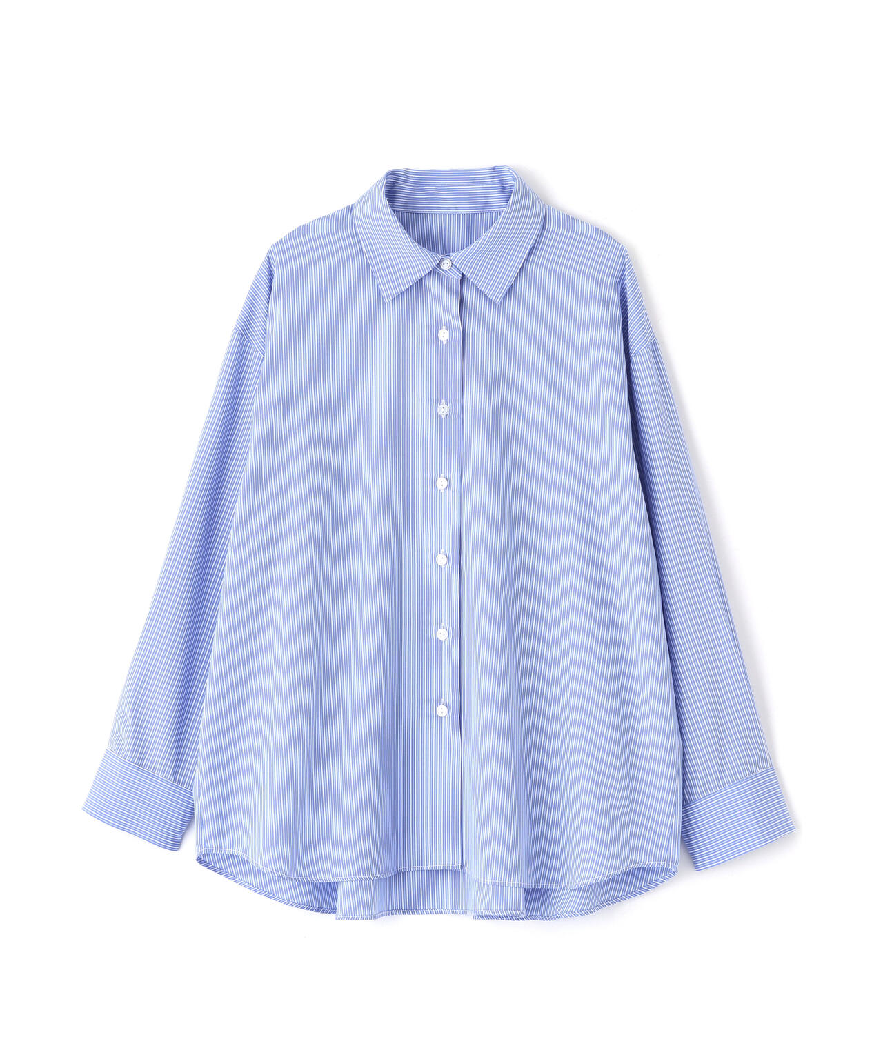 【松川星さん着用】＜ウォッシャブル＞バックリボンシャツ