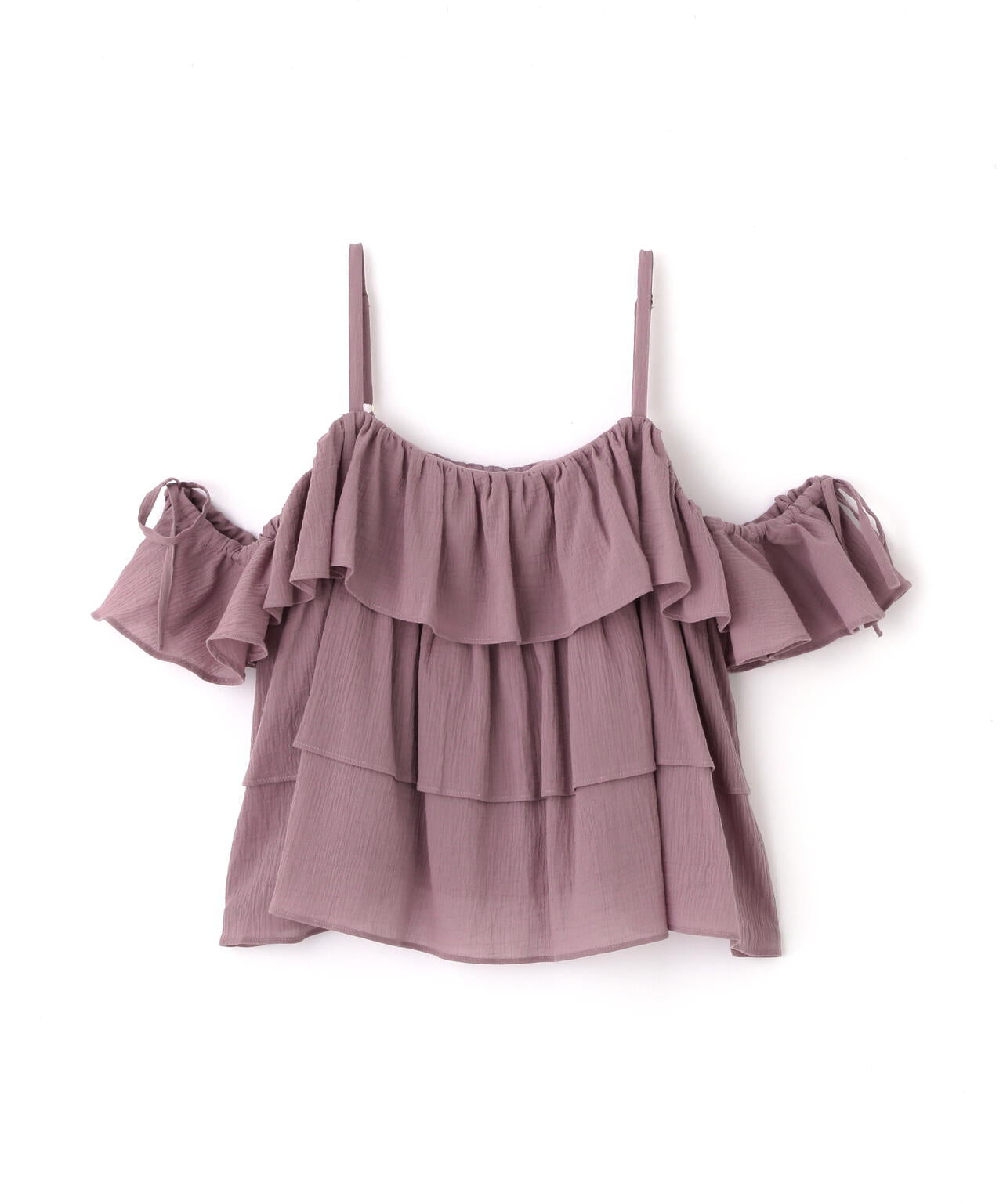 《EDIT COLOGNE》ティアードキャミブラウス