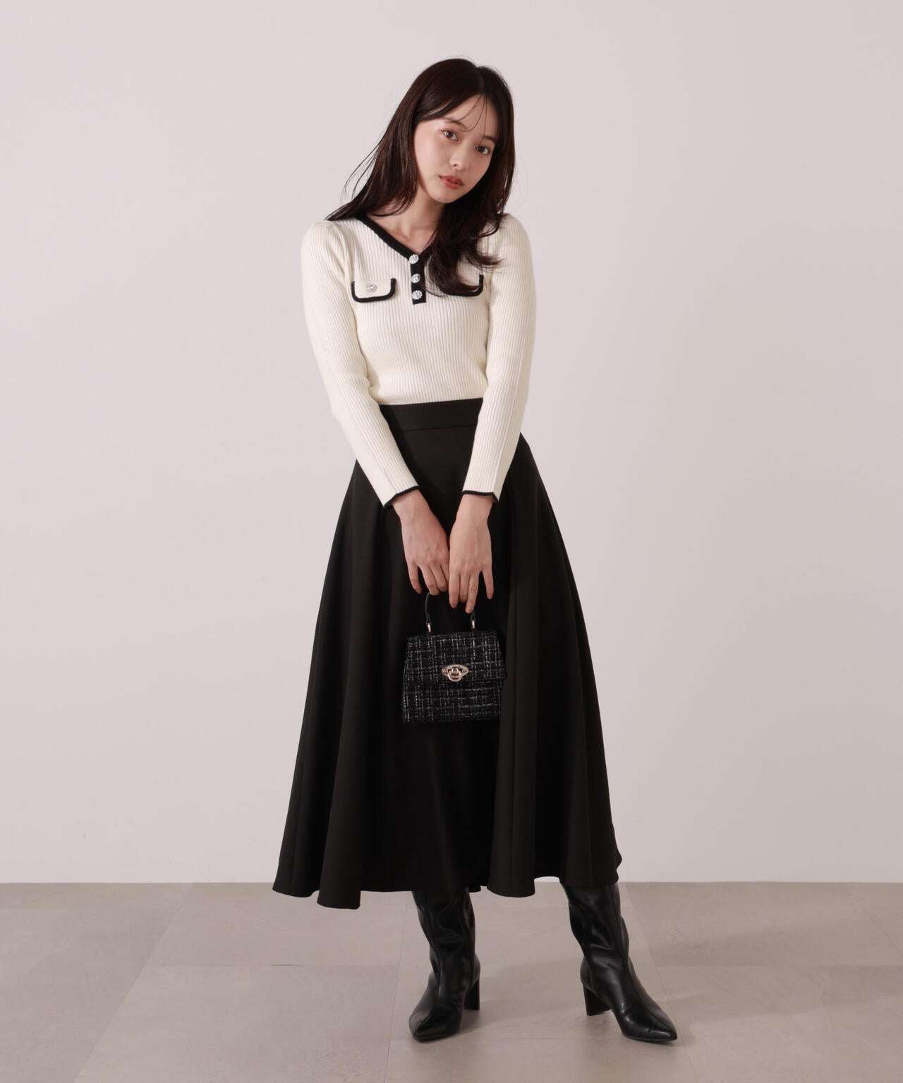 ウォッシャブル＞ウィンターフレアースカート | PROPORTION BODY