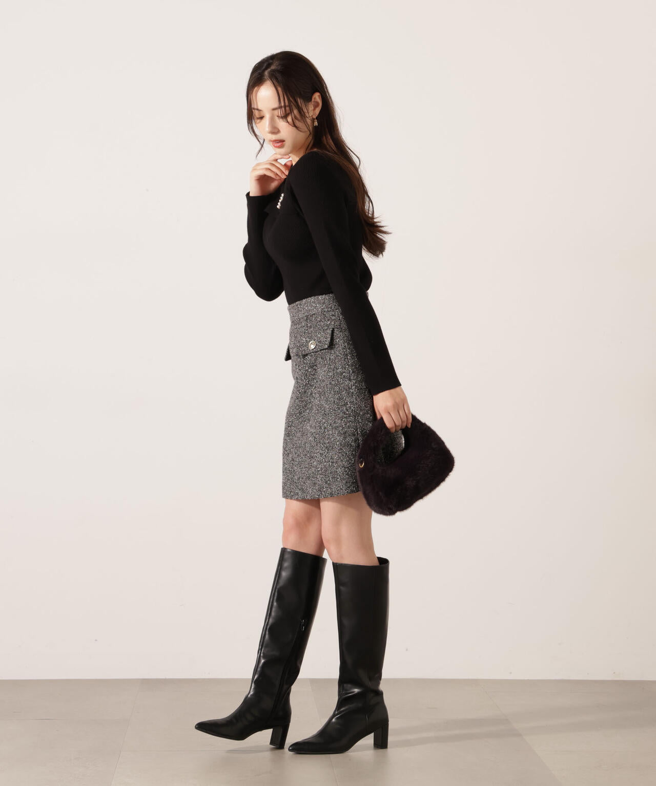 Y/PROJECT ミニスカート 青島心さん着用】《EDIT COLOGNE》台形ミニスカート | PROPORTION BODY