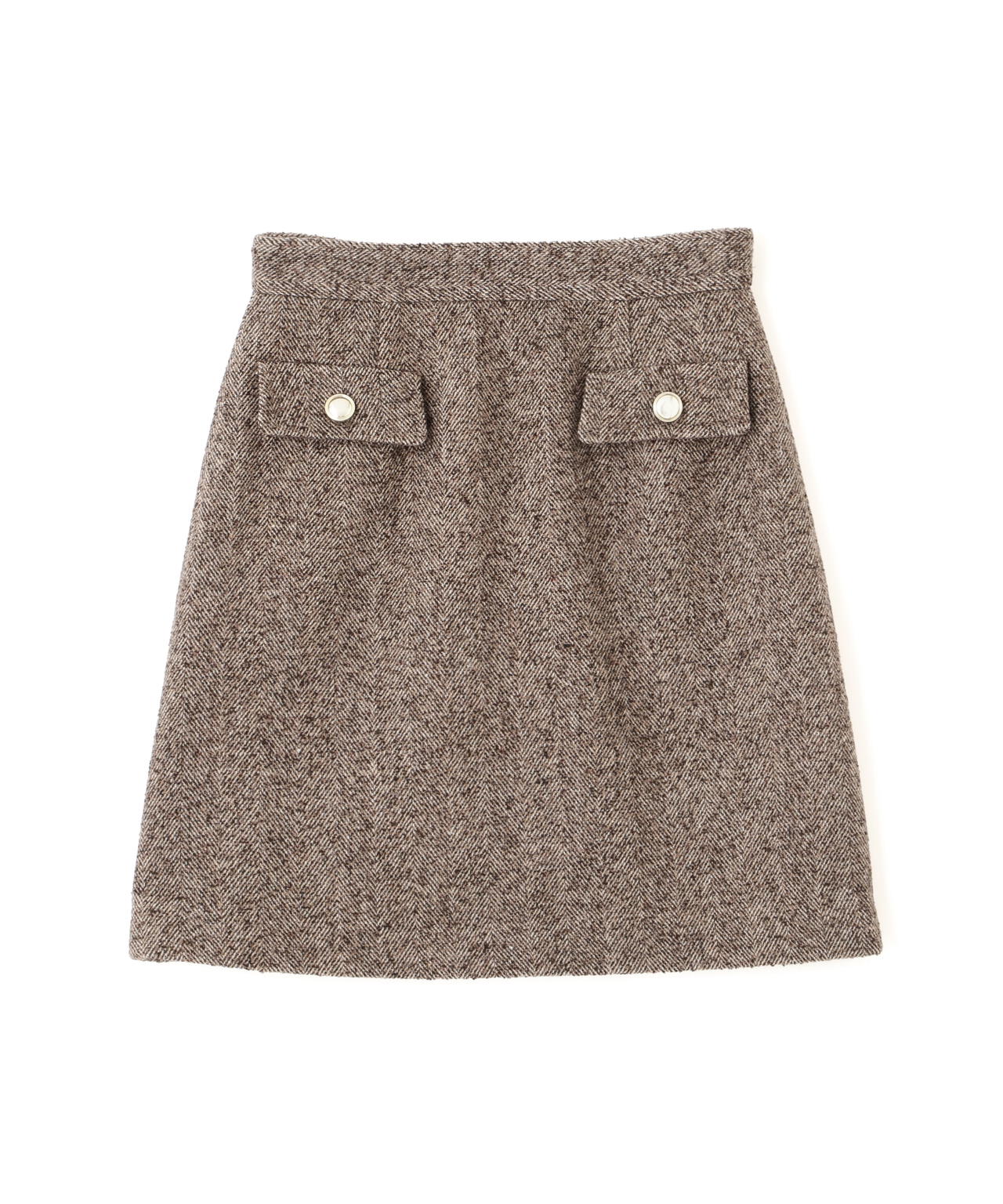 青島心さん着用】ツイードミニスカート | PROPORTION BODY