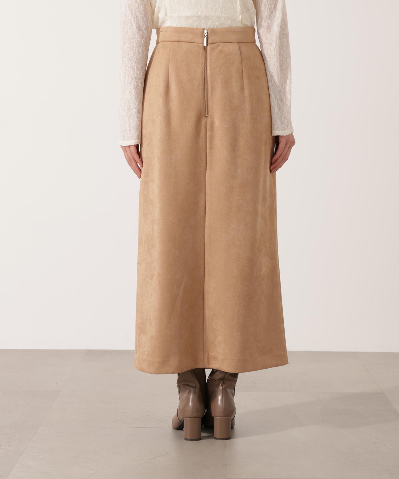 フェイクスエード調ナロースカート | PROPORTION BODY DRESSING