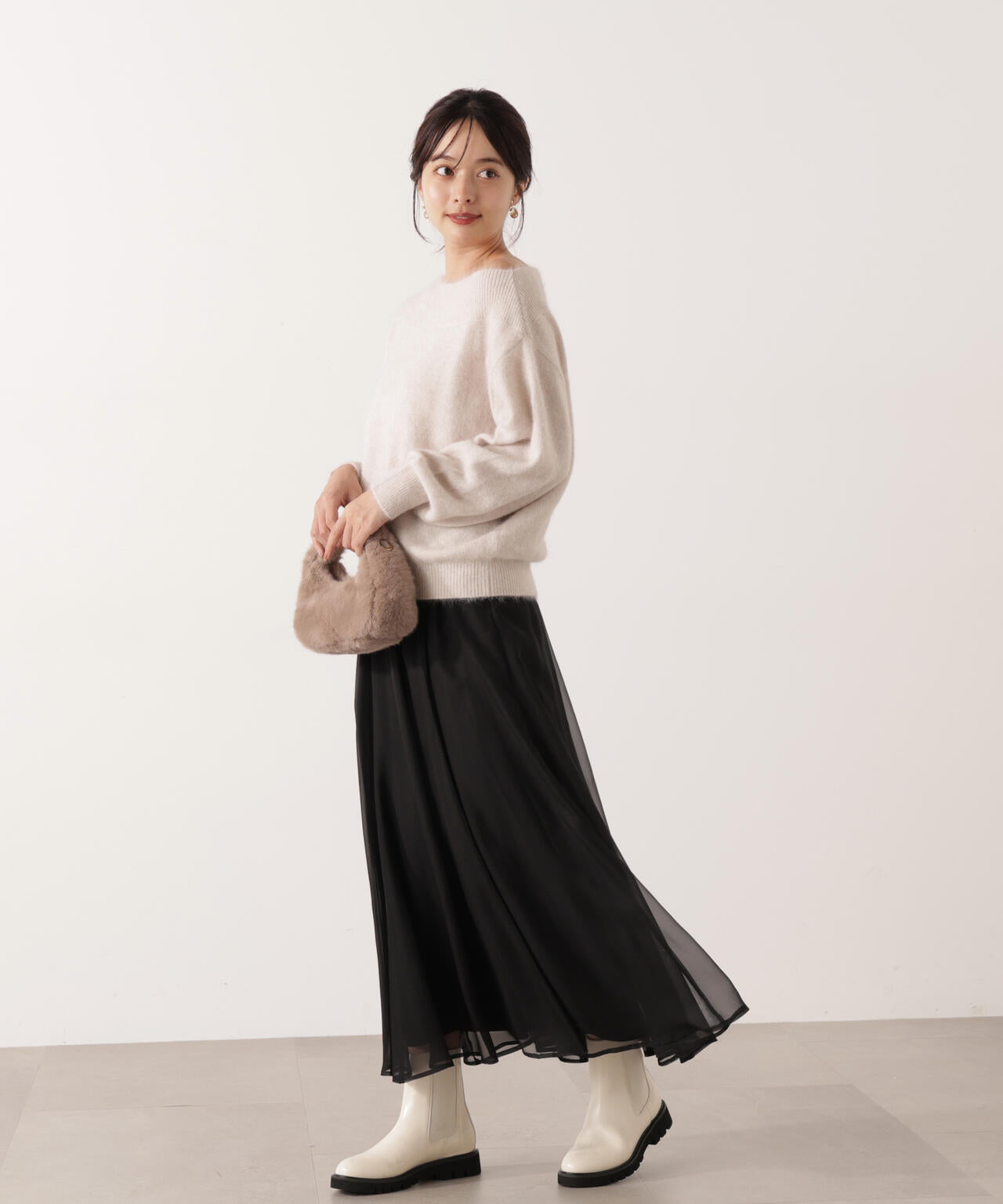 スカート Drawer ドゥロワーのスカート（ブラウン）の商品一覧｜ユナイテッド