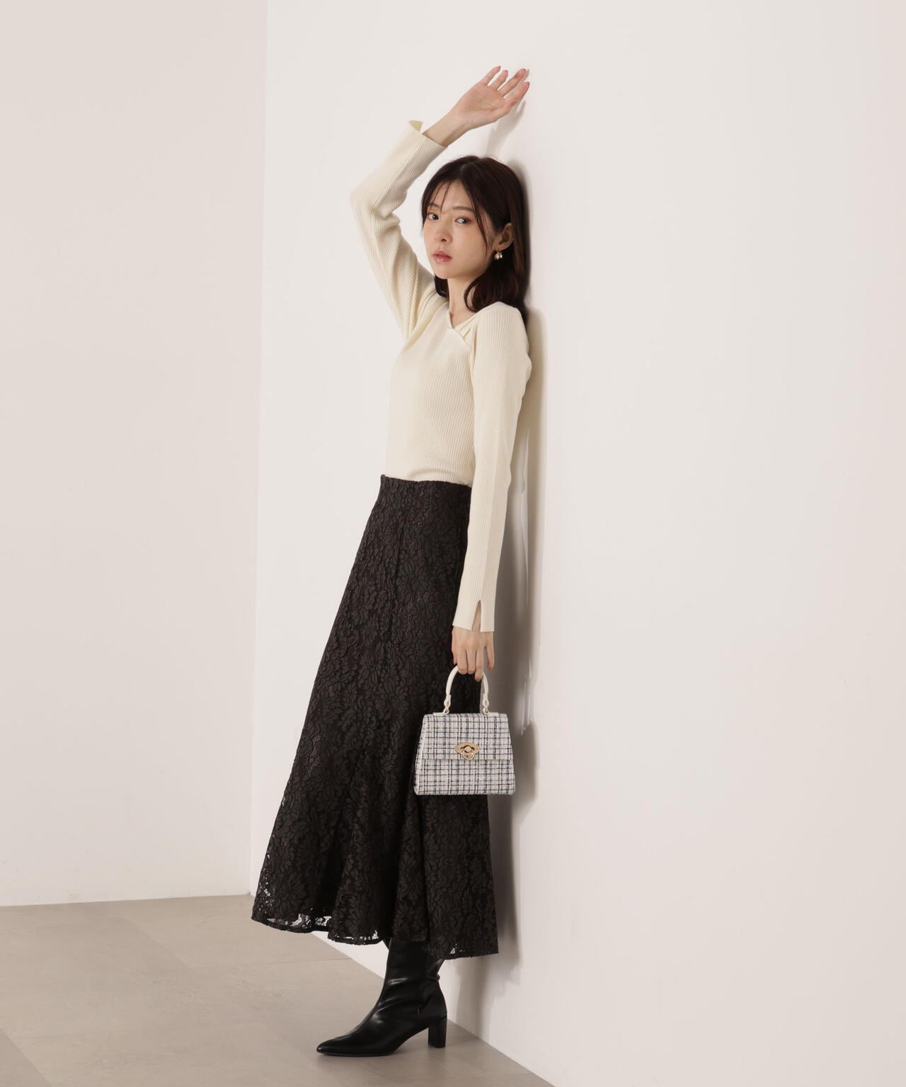 レースマーメイドスカート