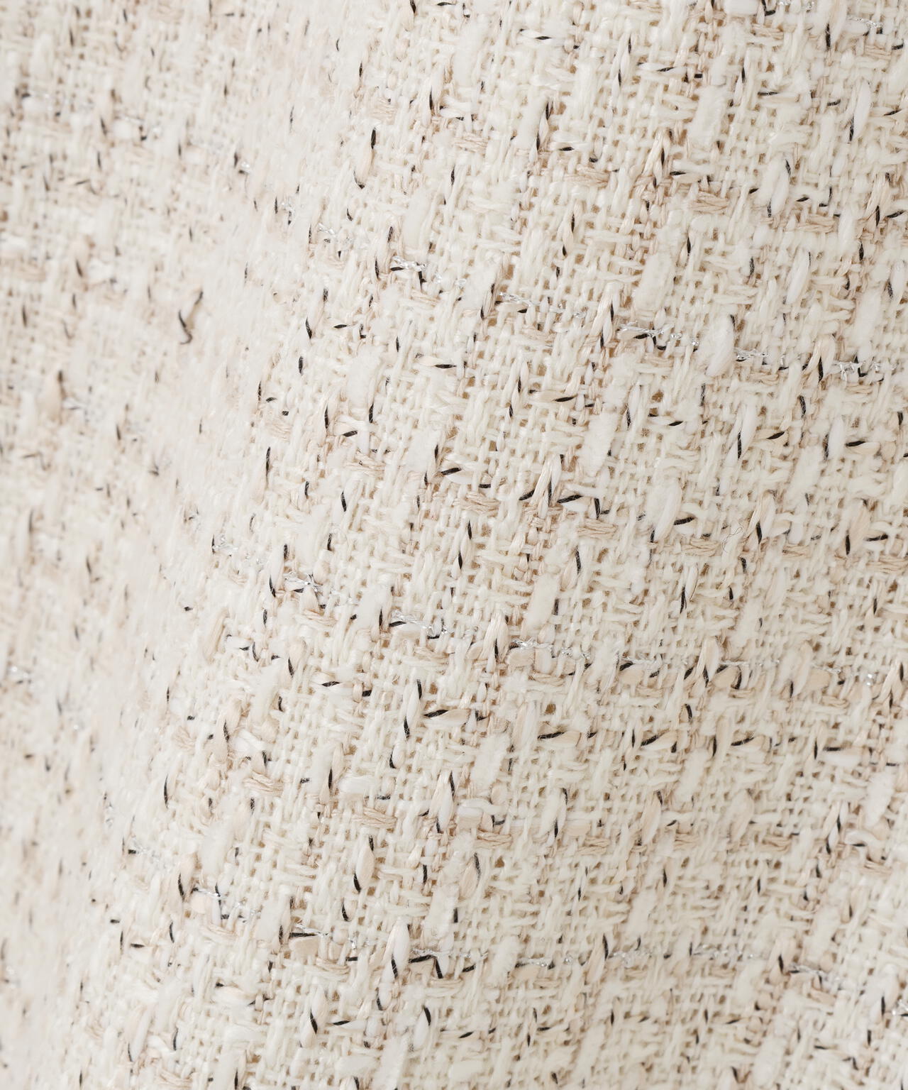 【青島心さん着用】ミックスツイードフレアスカート