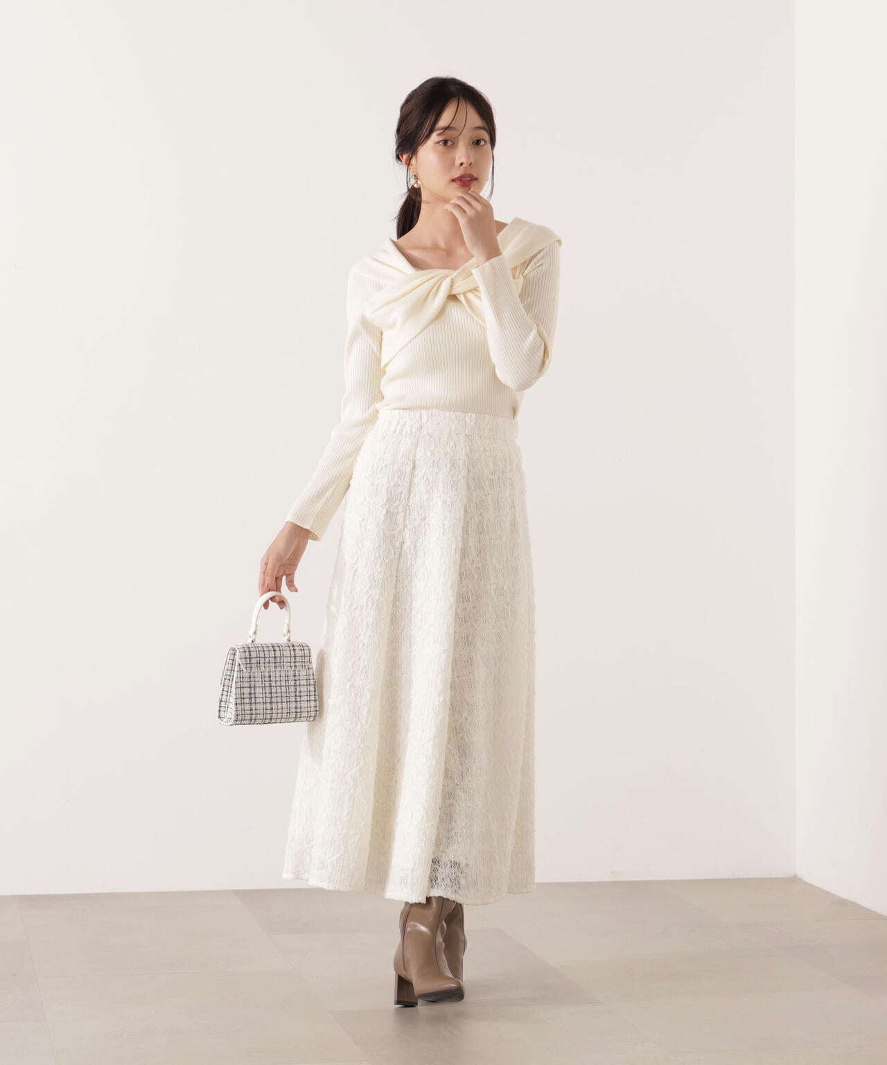 ブートレガーズ フクレ刺繍フレアスカート【2025AW】 | all item| yori