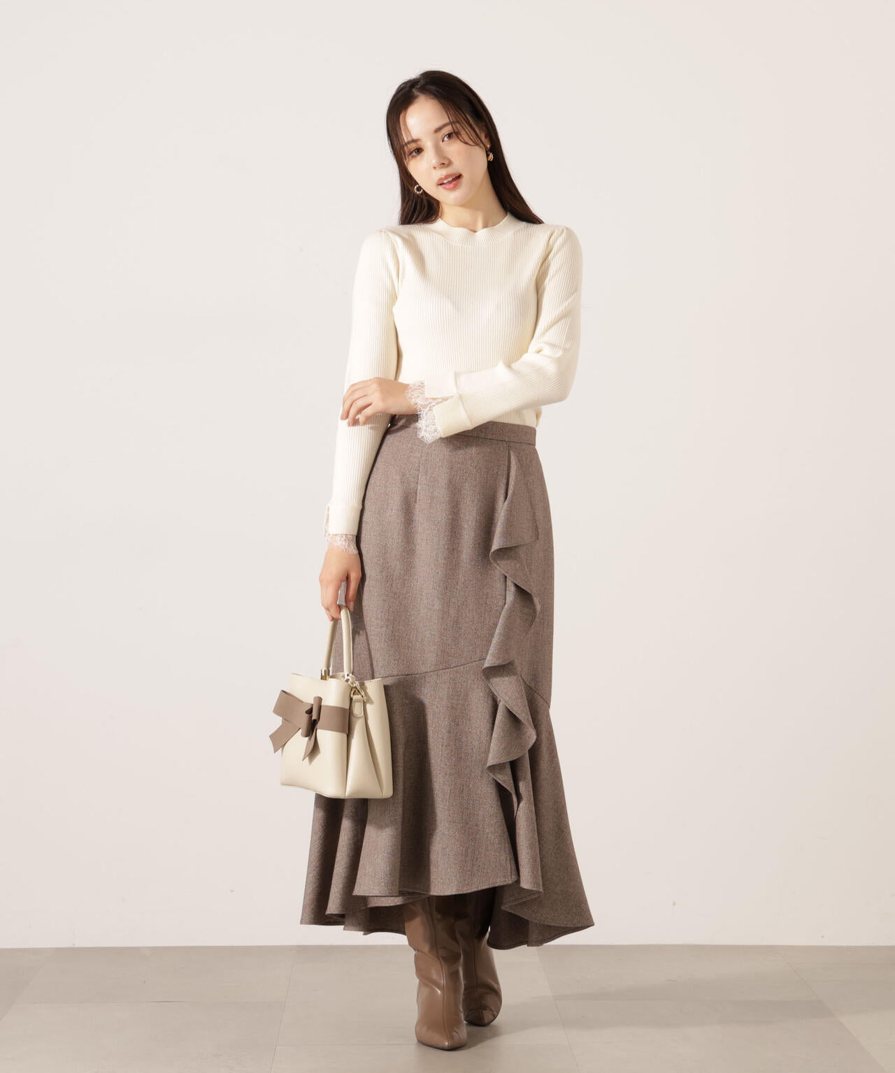 スカート Treaturself Rosemotifribbontulleskirt Rose motif ribbon tulle skirt(long) | ファッション通販サイト NUGU
