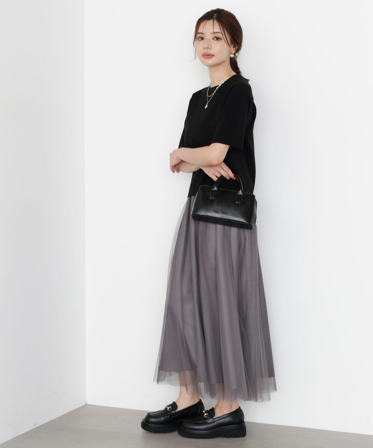 チュールギャザースカート | PROPORTION BODY DRESSING