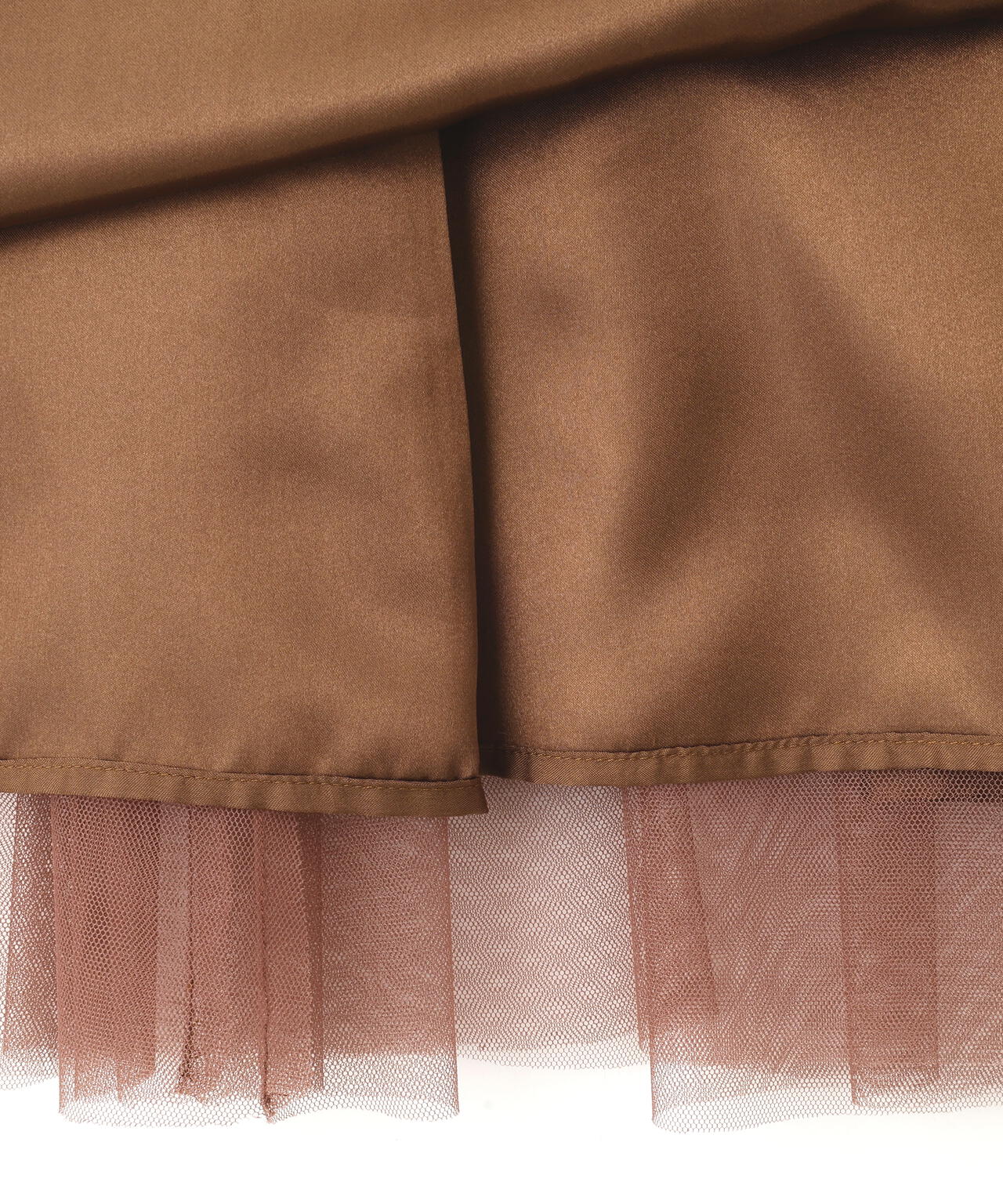 チュールギャザースカート