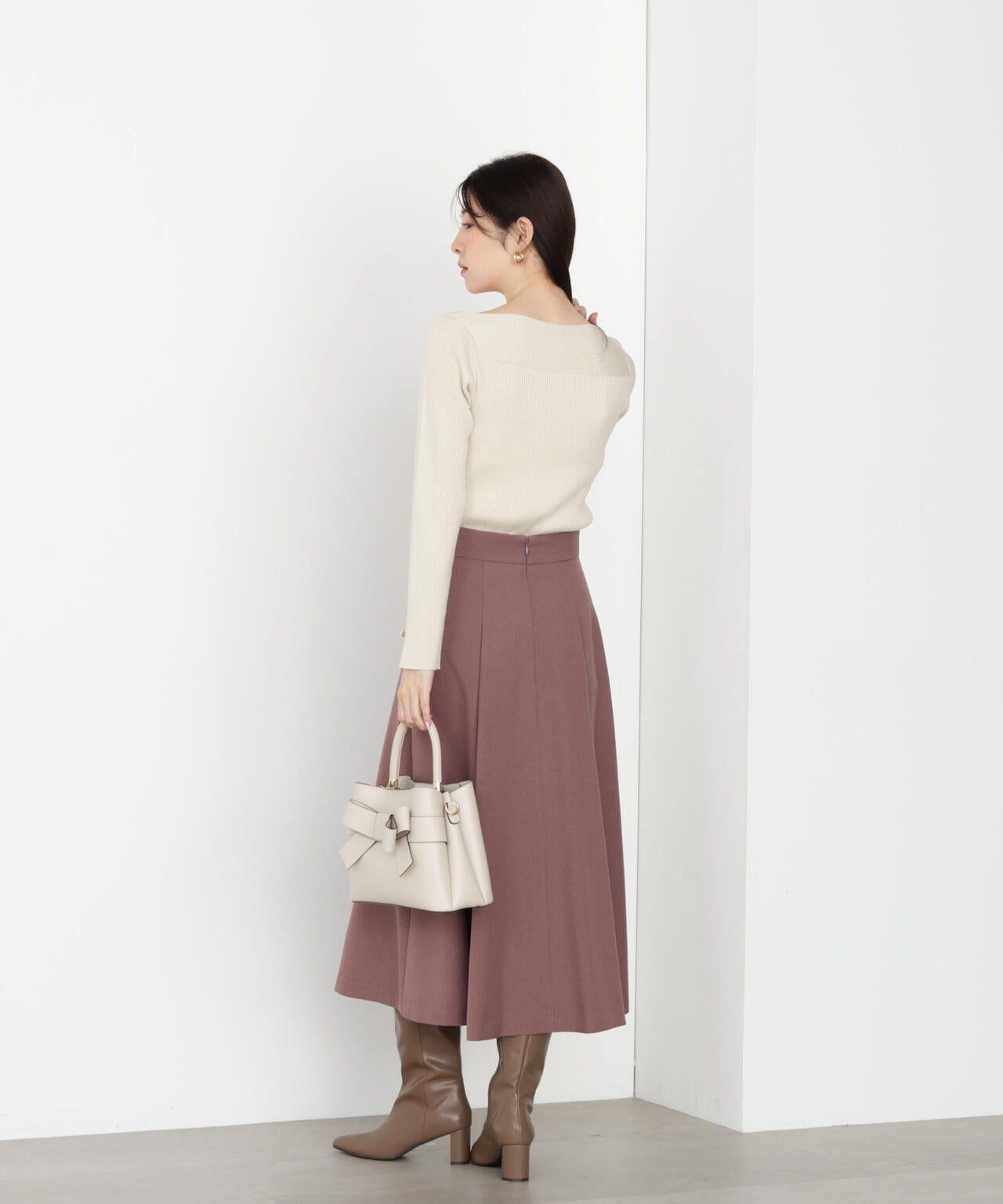 オータムフレアスカート