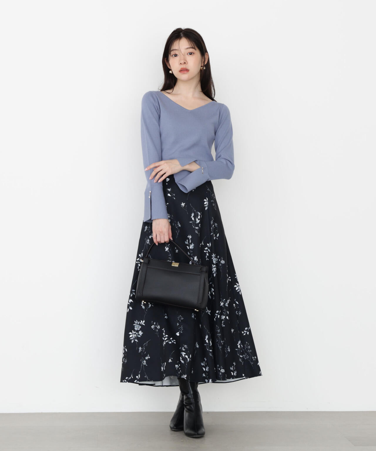 【松川星さん着用】Autumn Flower スカート