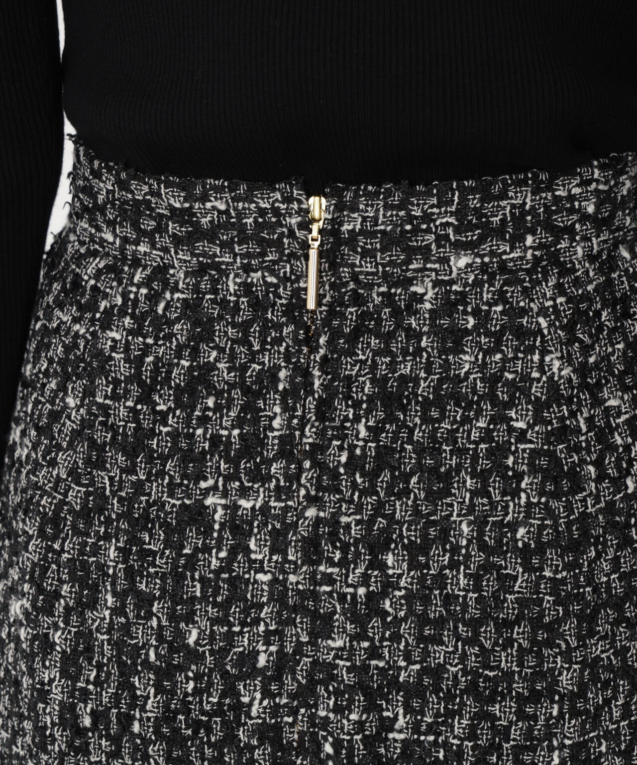 ラメツイードマーメイドスカート