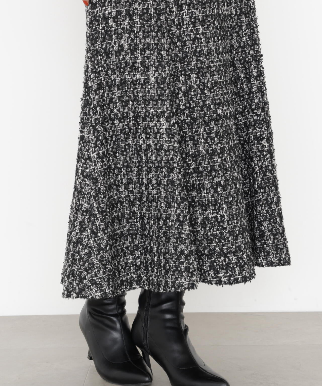 ラメツイードマーメイドスカート