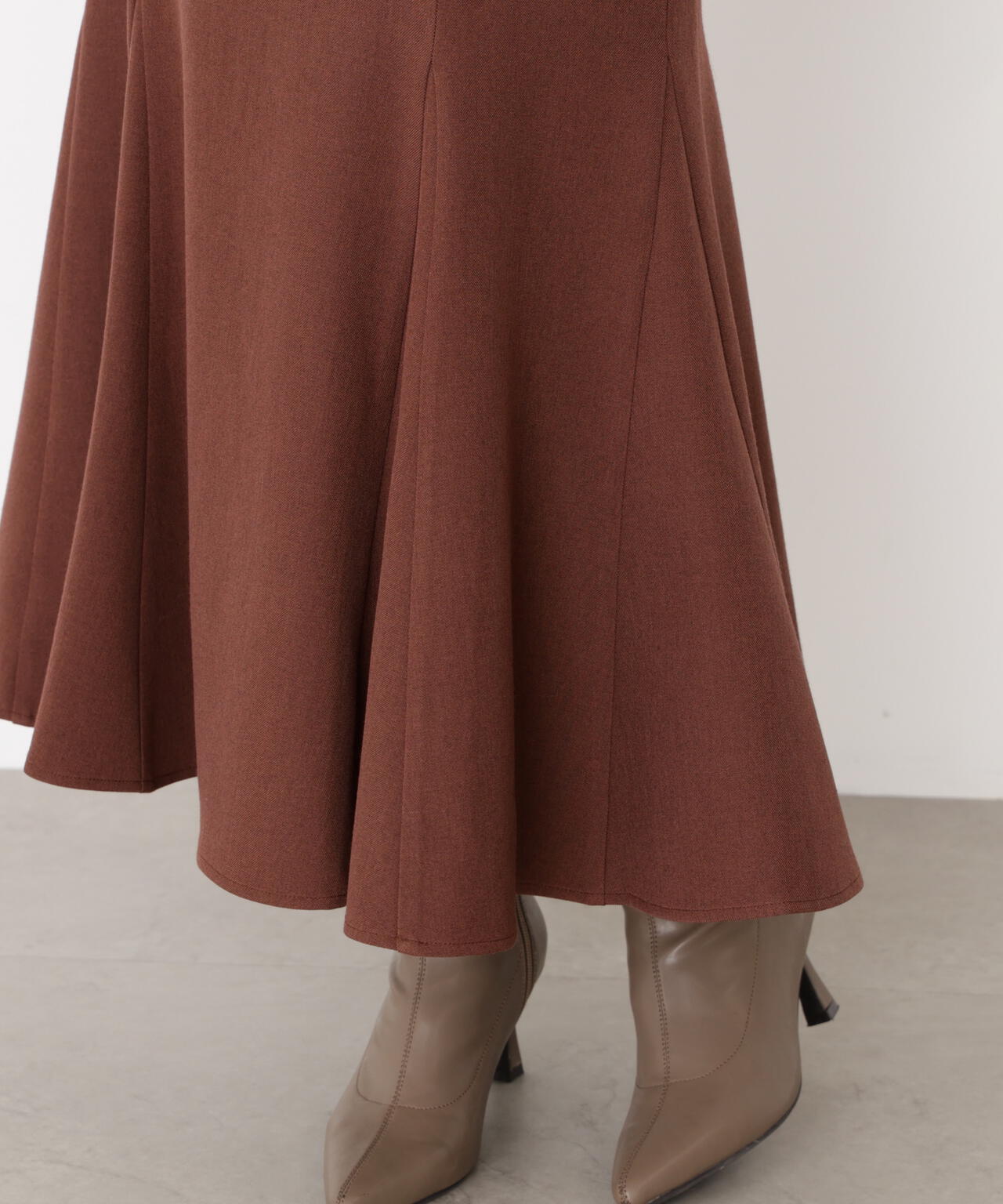 ＜ウォッシャブル＞ハイウエストマーメイドスカート