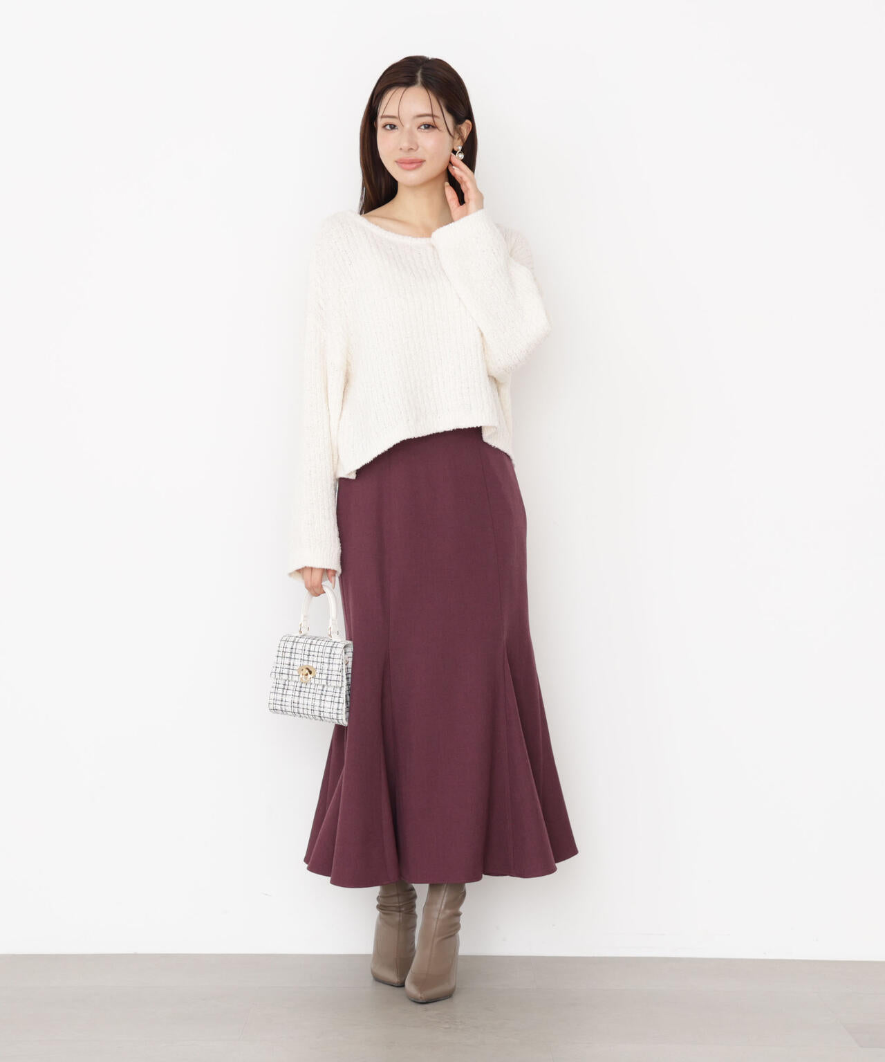 ウォッシャブル＞ハイウエストマーメイドスカート | PROPORTION BODY