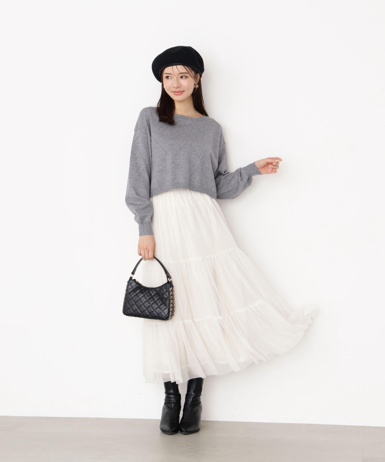 チュールティアードスカート | PROPORTION BODY DRESSING