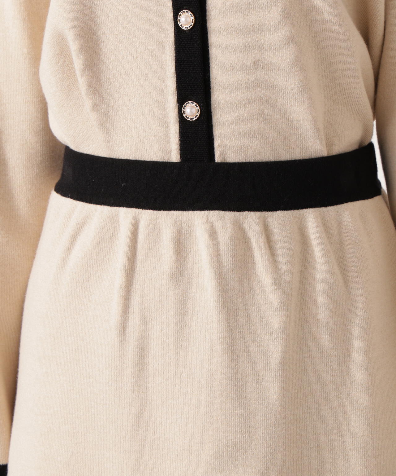 プロポーションボディドレッシング　ニットミニスカートセットアップ　S エクリュ プロポーションボディドレッシング PROPORTION BODY DRESSING