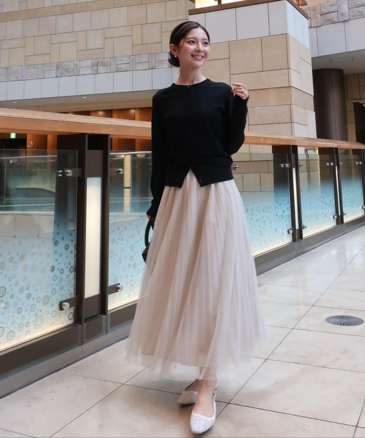 《EDIT COLOGNE》ラメプリーツスカート