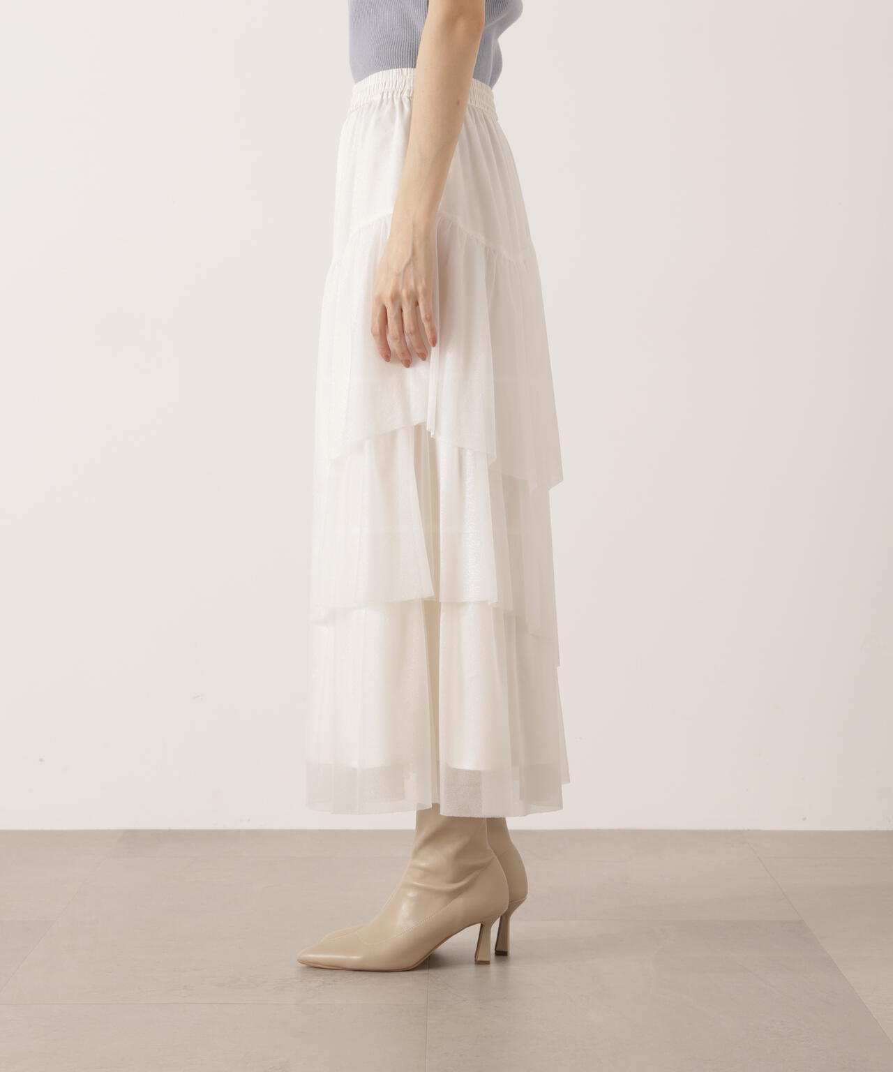 BRIEFING 3Dロゴ ストレッチホワイト スカート☆ BRIEFING 3Dロゴ ストレッチホワイト スカート☆ Munsingwears-