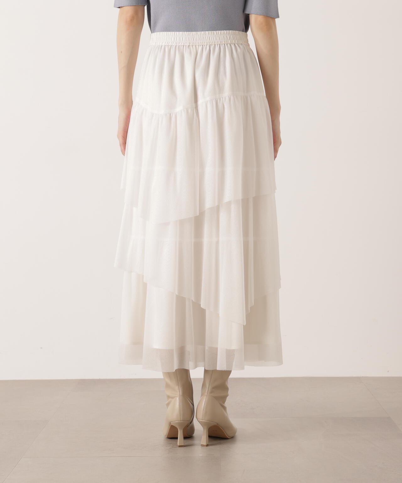 EDIT COLOGNE》エアリーティアードスカート | PROPORTION BODY
