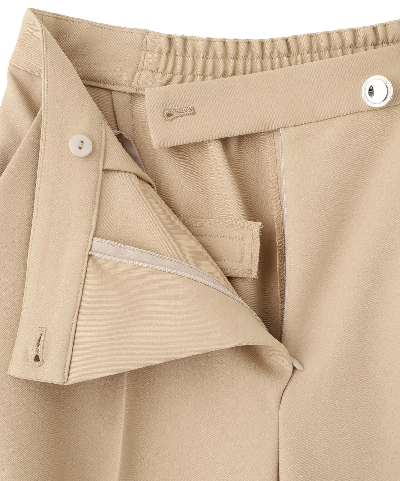 【加藤栞さん着用】ハイウエストラップパンツ