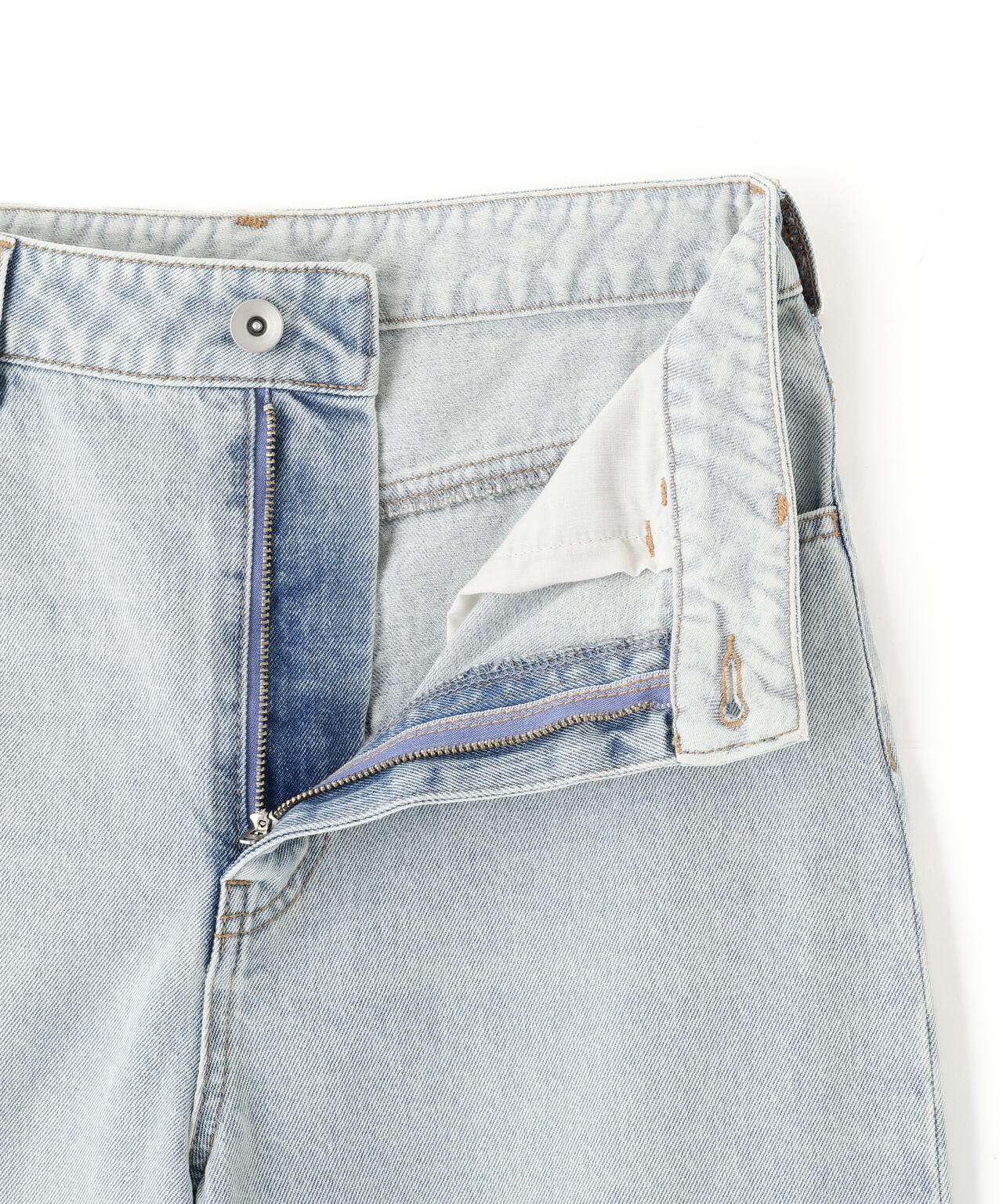 【加藤栞さん着用】ワイドデニムパンツ