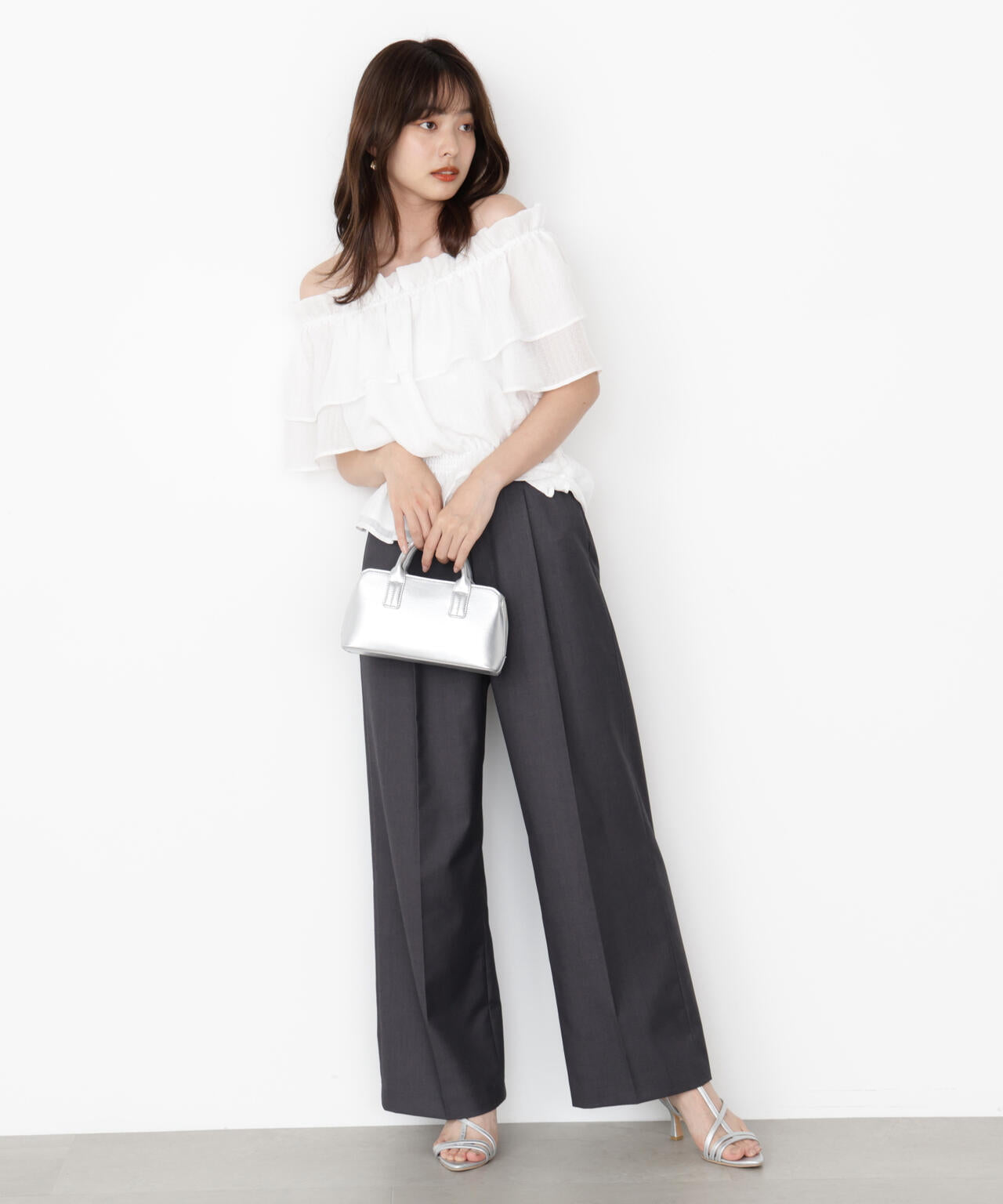 ＜ウォッシャブル＞イージーワイドパンツ